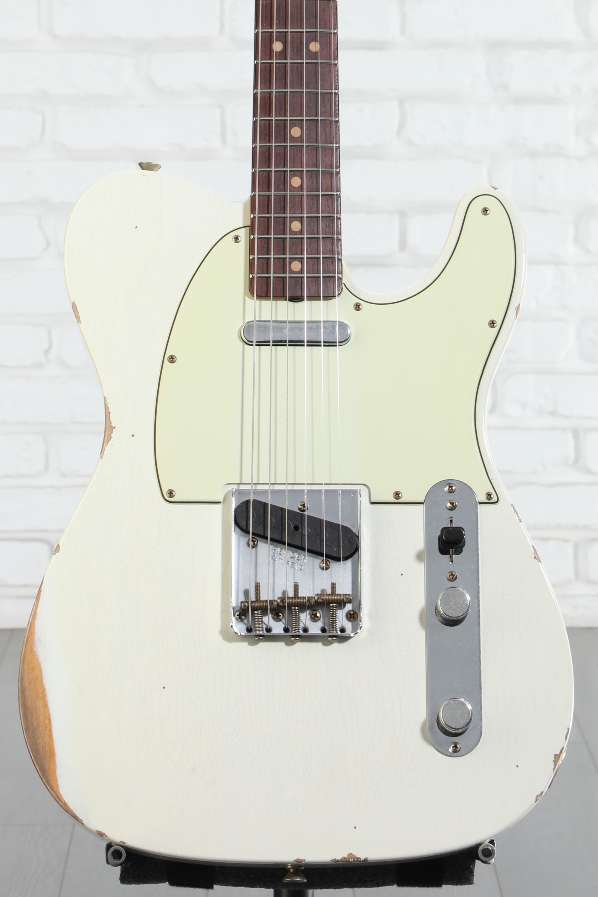 ギター Fender Custom Shop LTD Telecaster Relic Fender Custom Shop '63 Telecaster Relic Electric Guitar