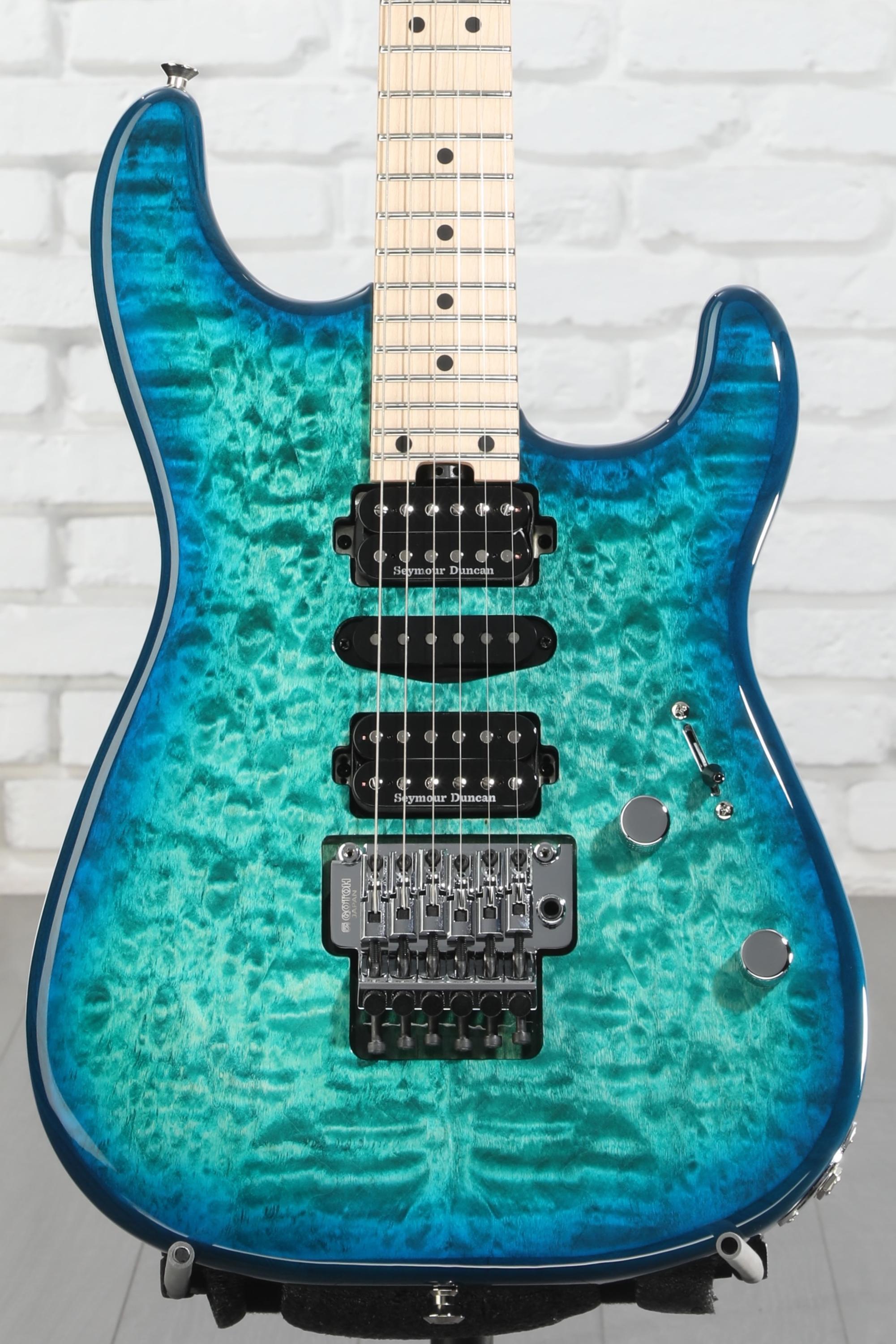 ギター Charvel MJ SAN DIMAS STYLE1 HSH FR MQM Charvel MJ SAN DIMAS STYLE 1 HSH FR PF QM Electric Guitar