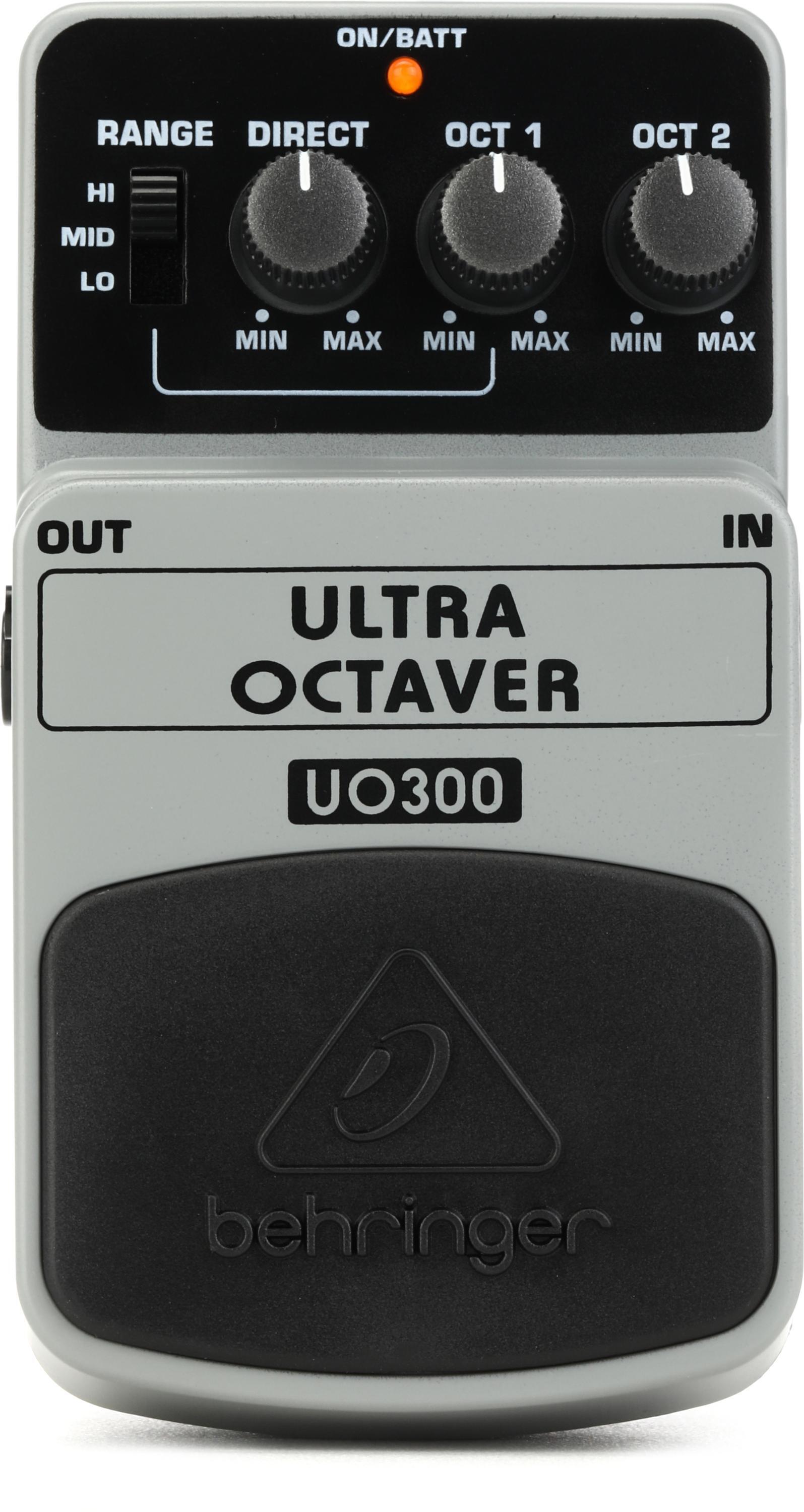Bundled Item: Behringer UO300 Ultra Octaver Pedal