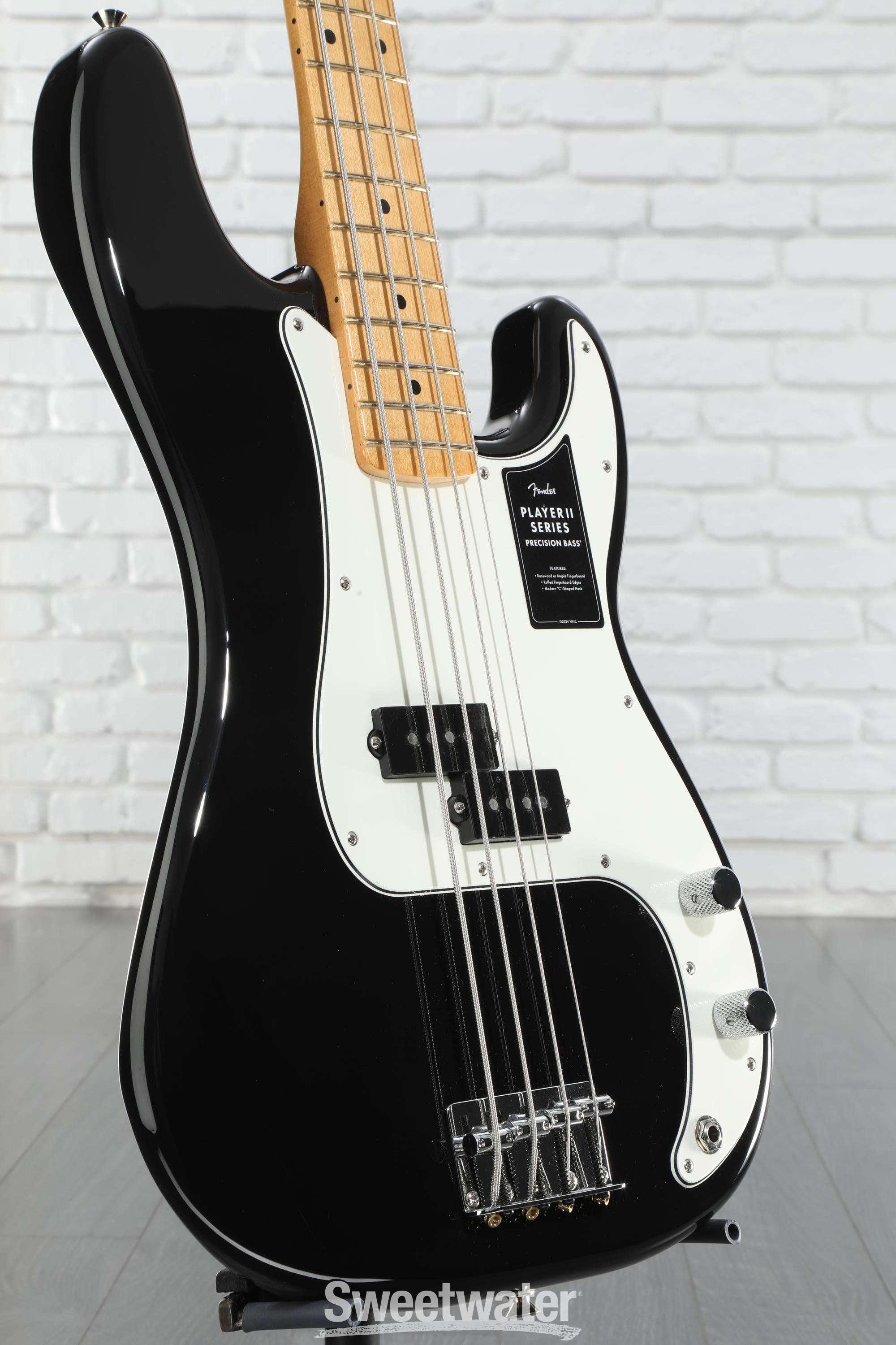 本日限定価格Fender Player Ⅱ Precision Bass BLK Fender Player II Precision Bass Maple Fingerboard Black