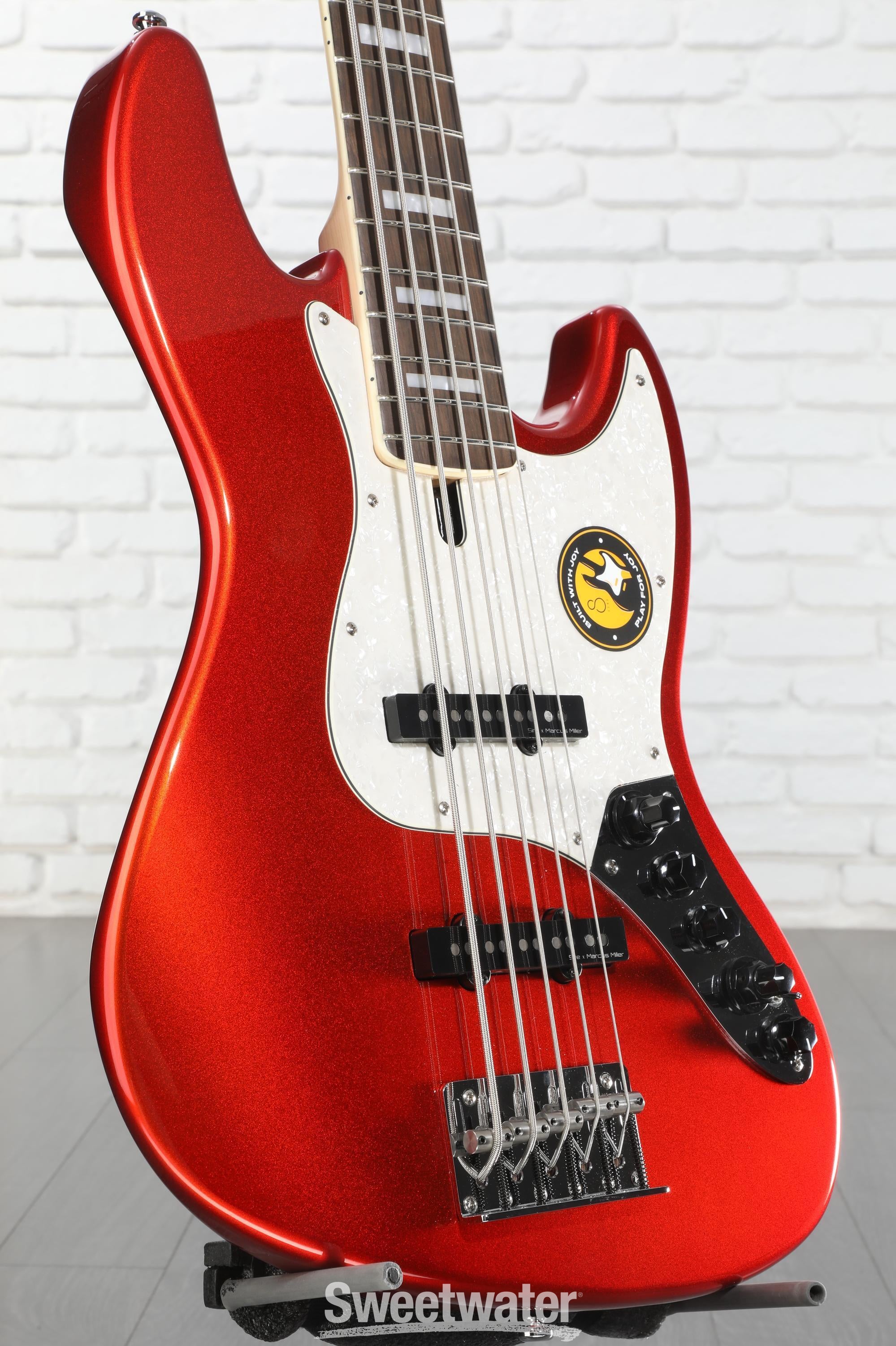 Sire Marcus Miller V7 Alder 5-string Bass Guitar - Bright Metallic