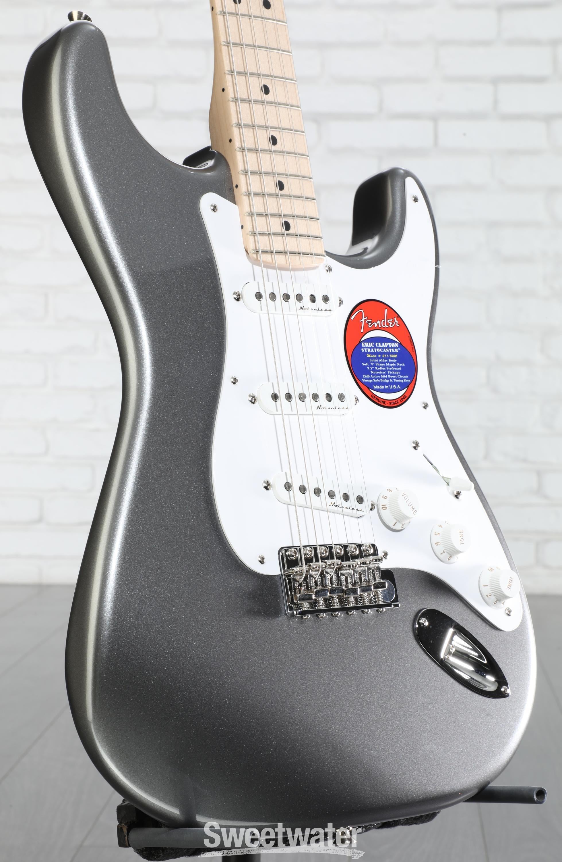 Fender Eric Clapton Stratocaster - Pewter with Maple Fingerboard