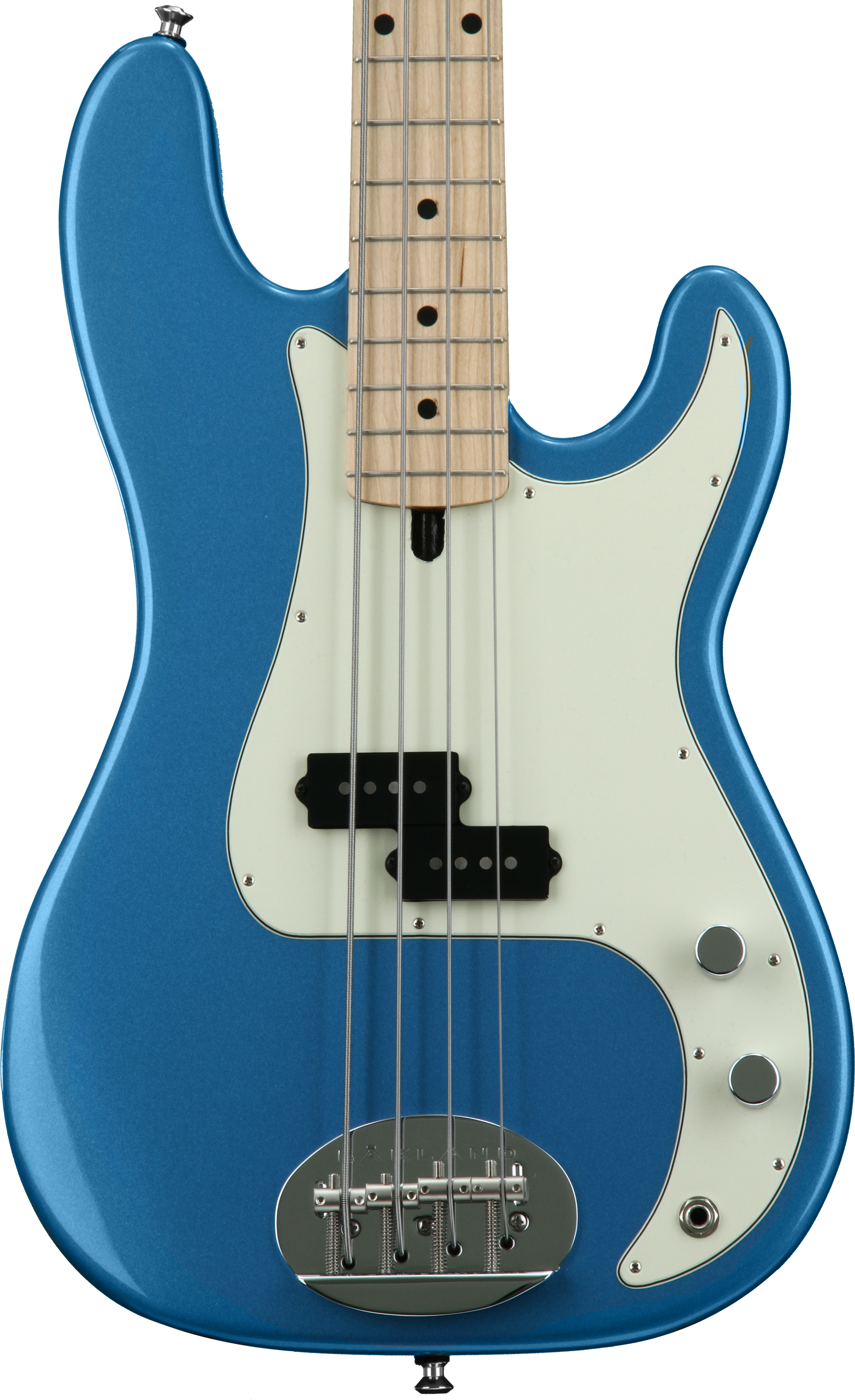 Lakland USA Classic 44-64 Bass Guitar - Lake Placid Blue with Maple Fingerboard
