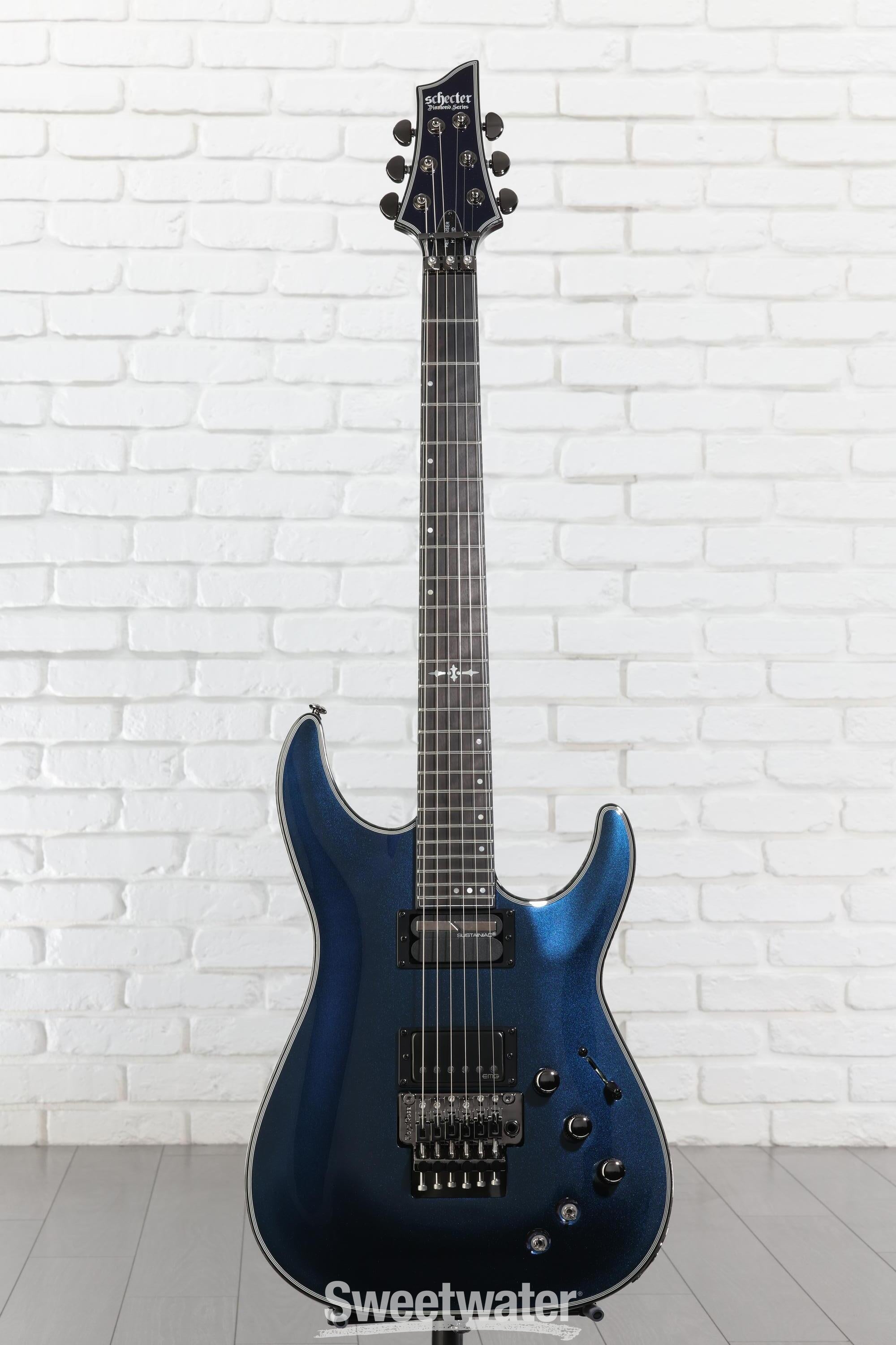 Schecter Hellraiser Hybrid C-1 FR-S Electric Guitar - Ultra Violet