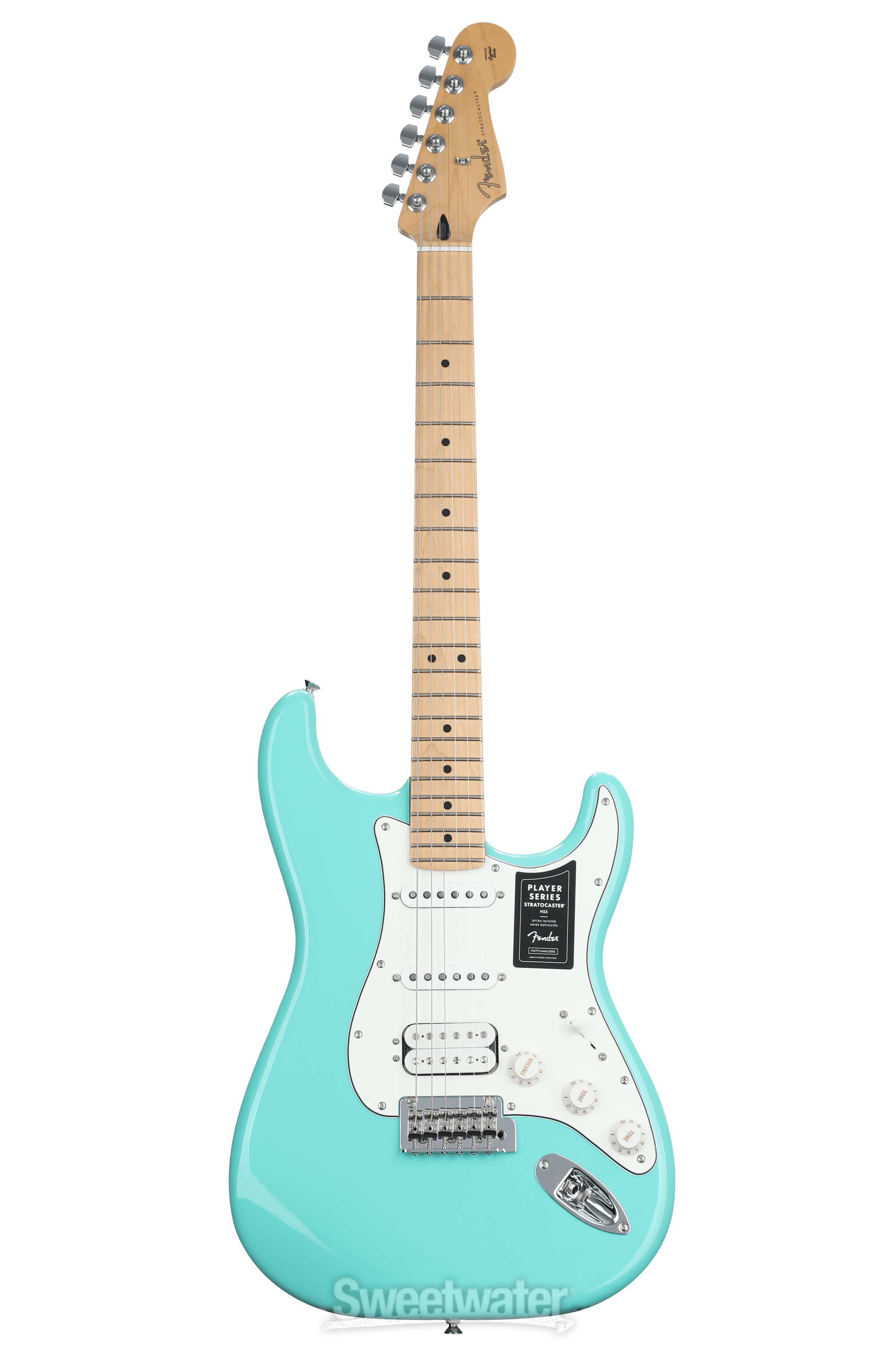 Fender Player Stratocaster HSS - Sea Foam Green with Maple