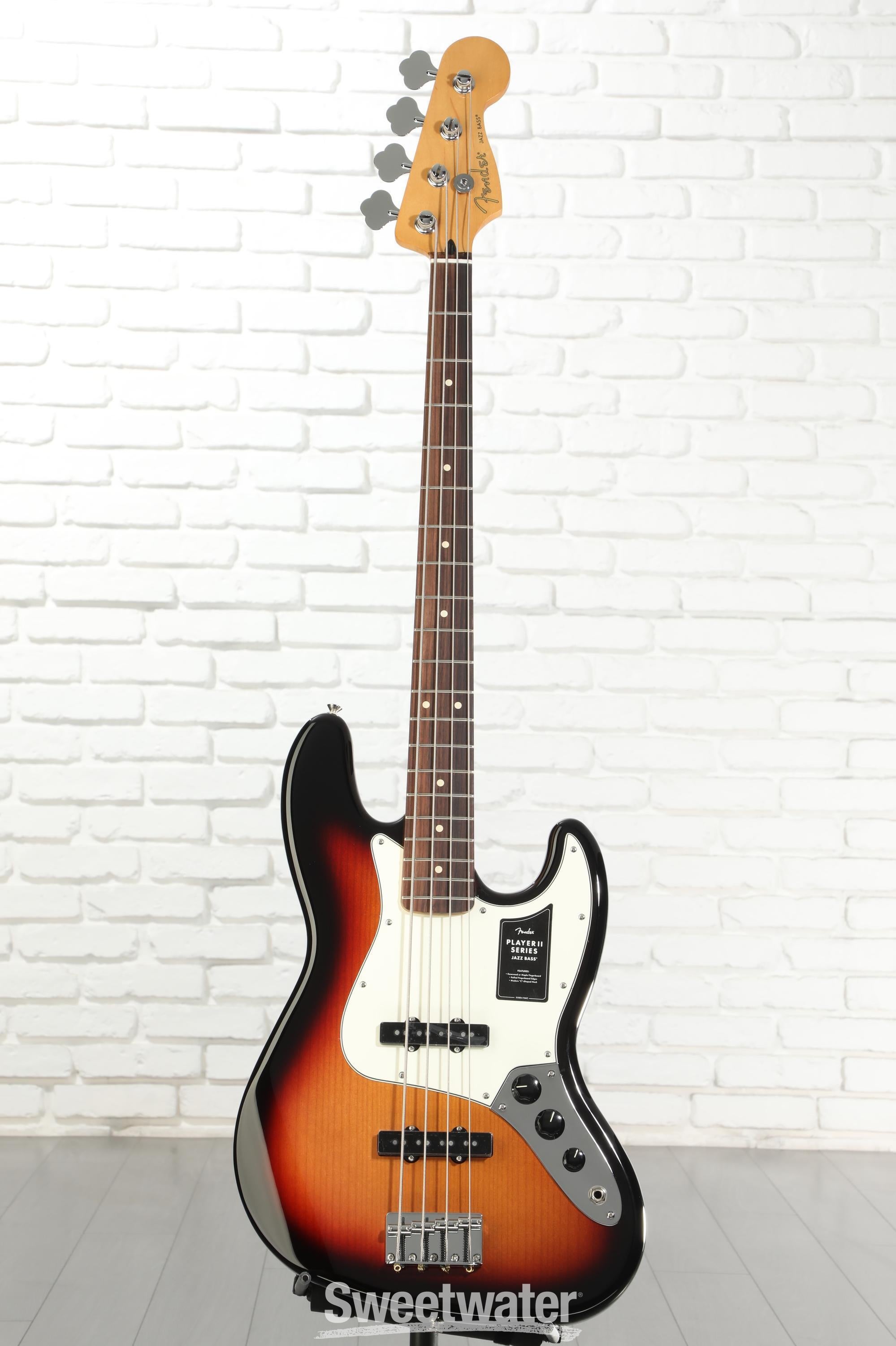 Fender Player II Jazz Bass - 3-color Sunburst with Rosewood