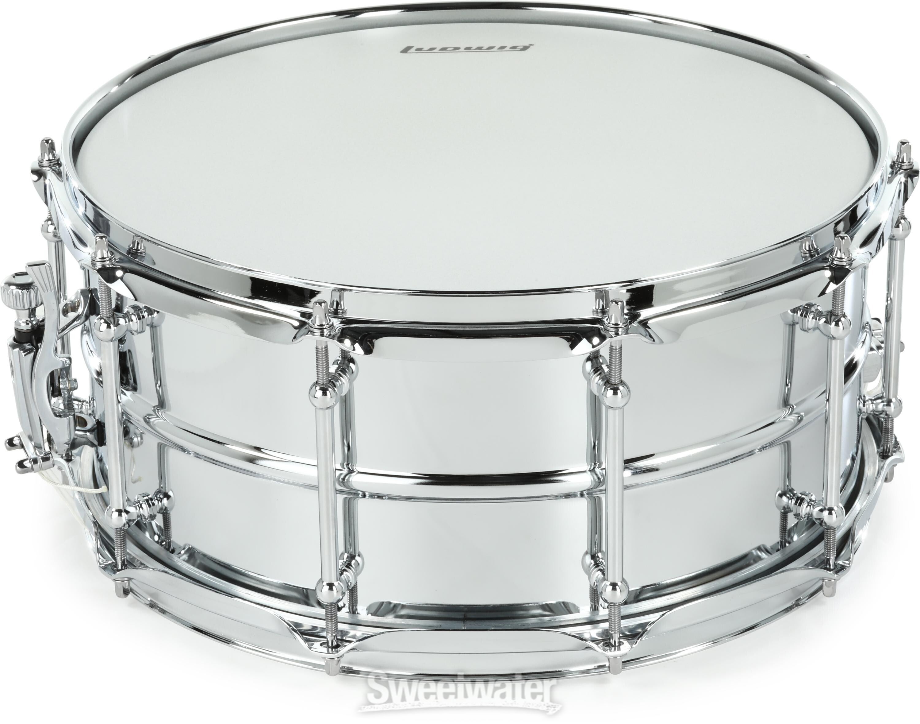 Ludwig Supralite Snare Drum - 6.5 x 14-inch - Polished