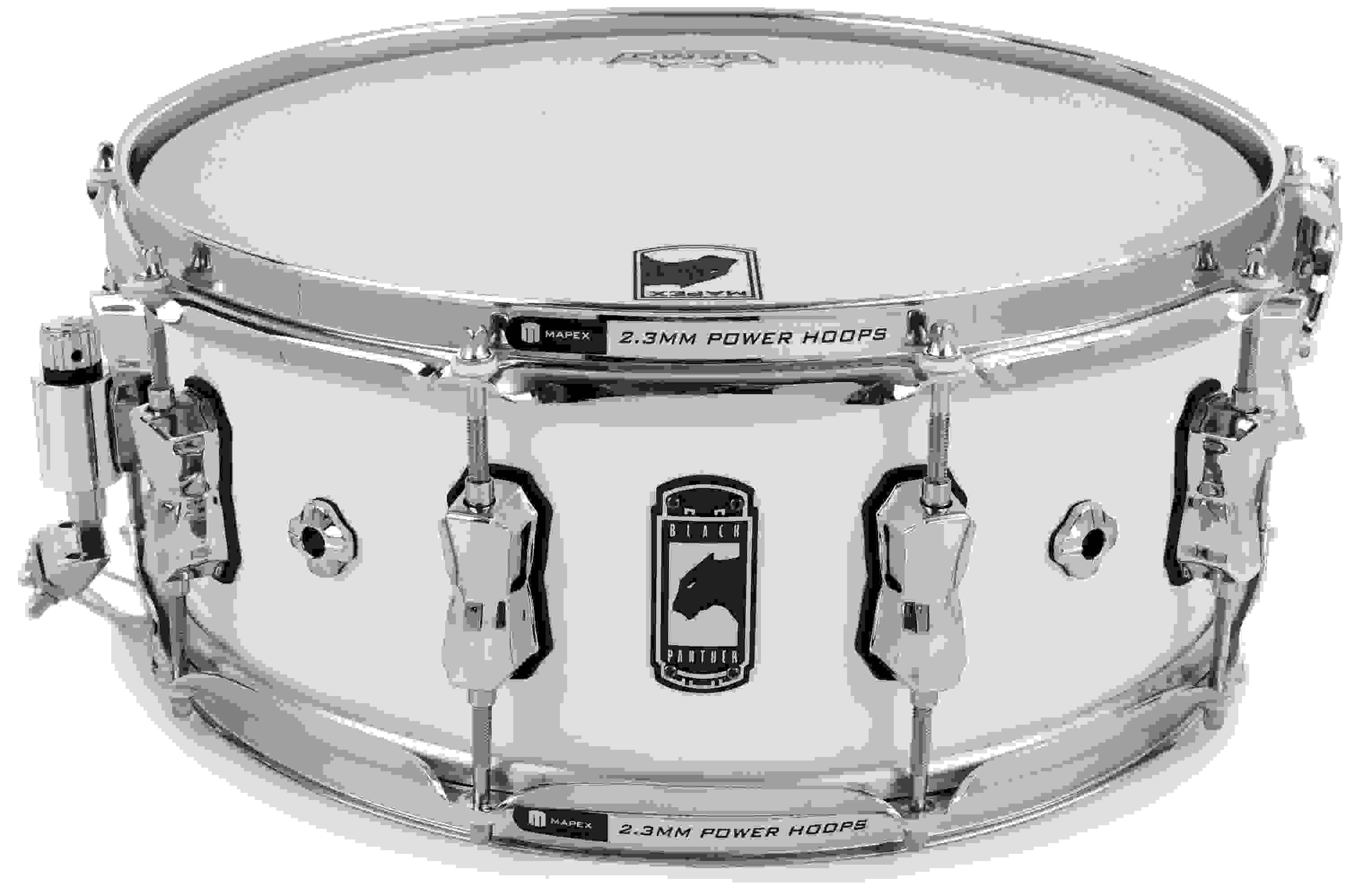 Mapex Black Panther Venom Snare Drum - 5.5 x 14-inch - Arctic White