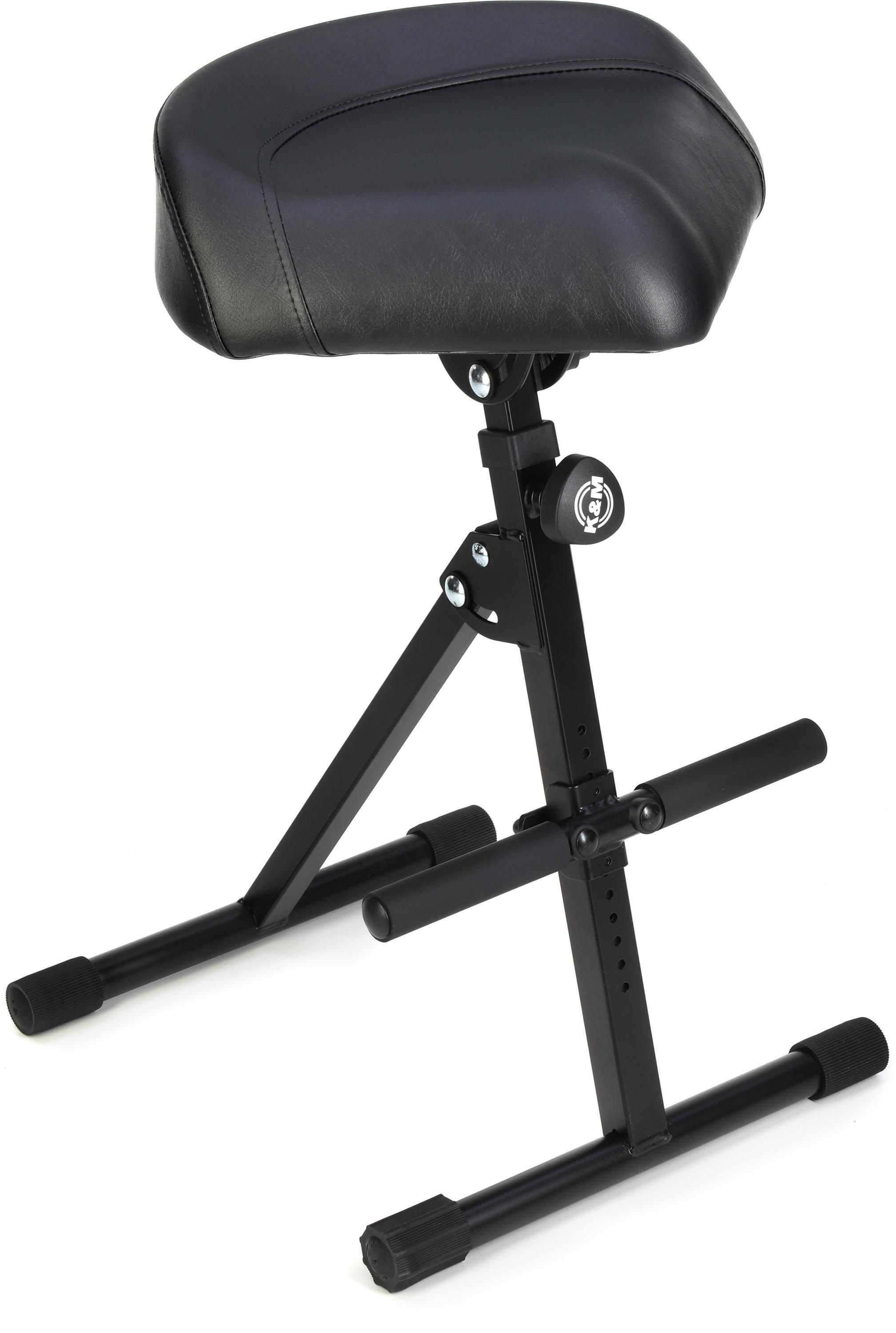 K&M（ケーアンドエム） / 14047 K&M 14047 Pneumatic Stool - Black | Sweetwater