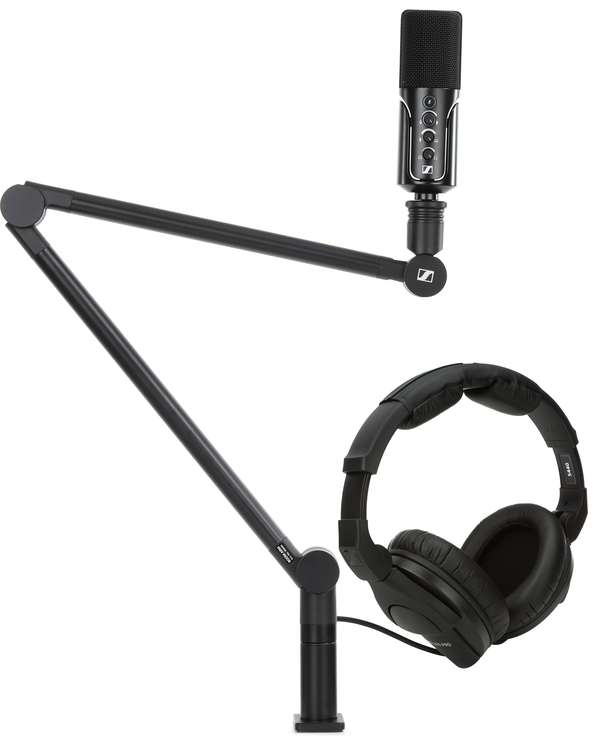 Sennheiser HD280 PRO + スタンド Sennheiser Profile USB Microphone Streaming Set with