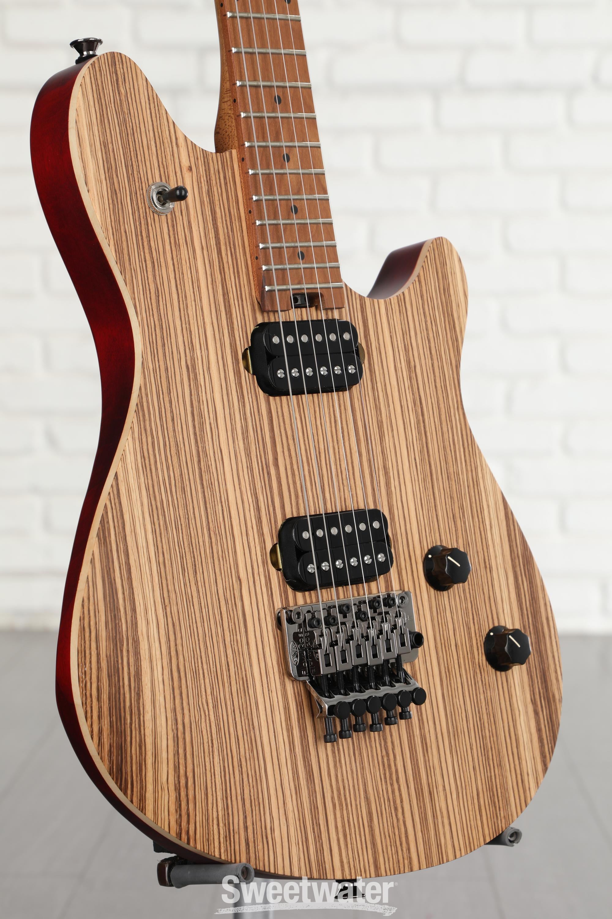 EVH Wolfgang WG Standard Exotic Zebrawood Electric Guitar