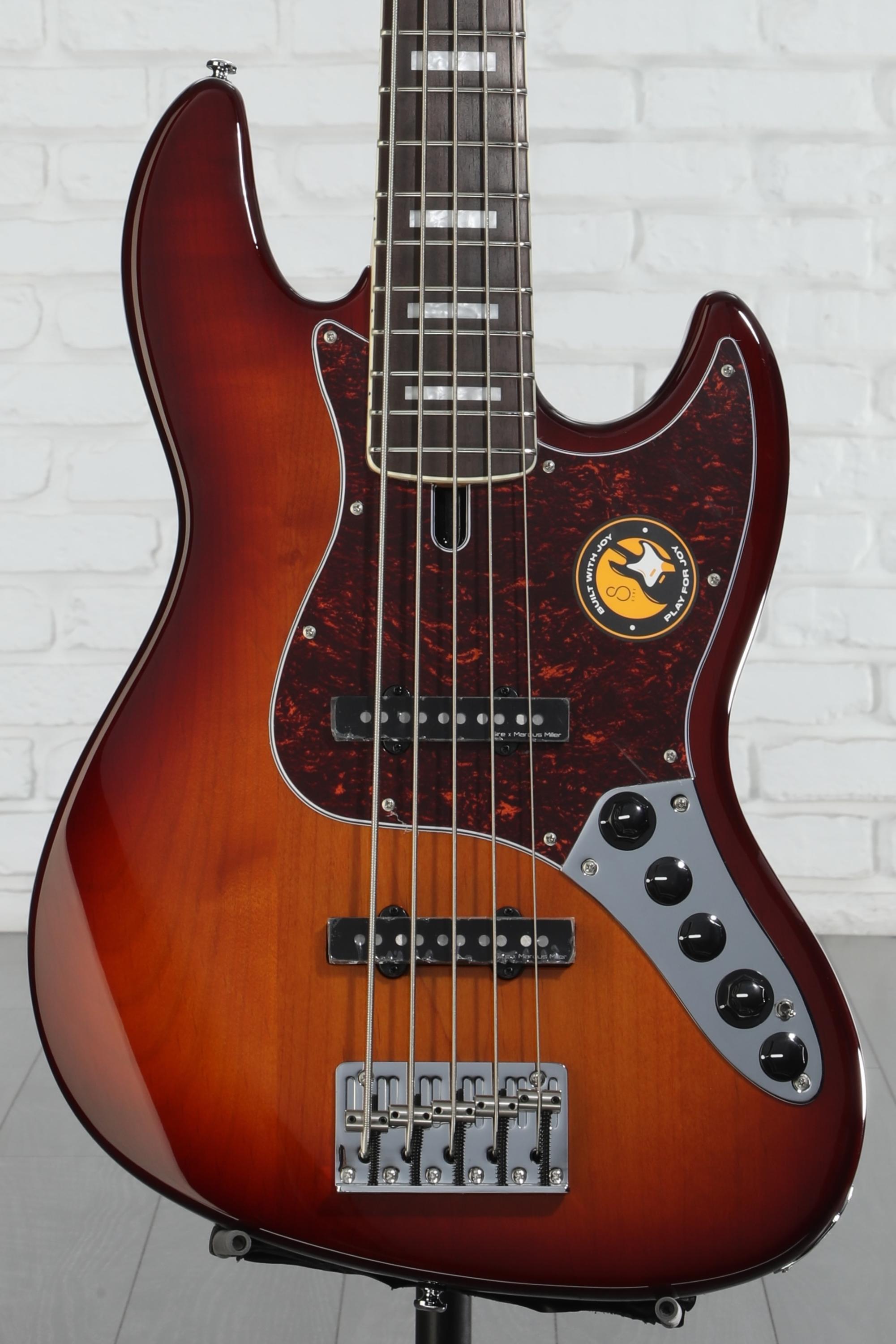 Sire Marcus Miller V7 Alder 5-string Bass Guitar - Tobacco