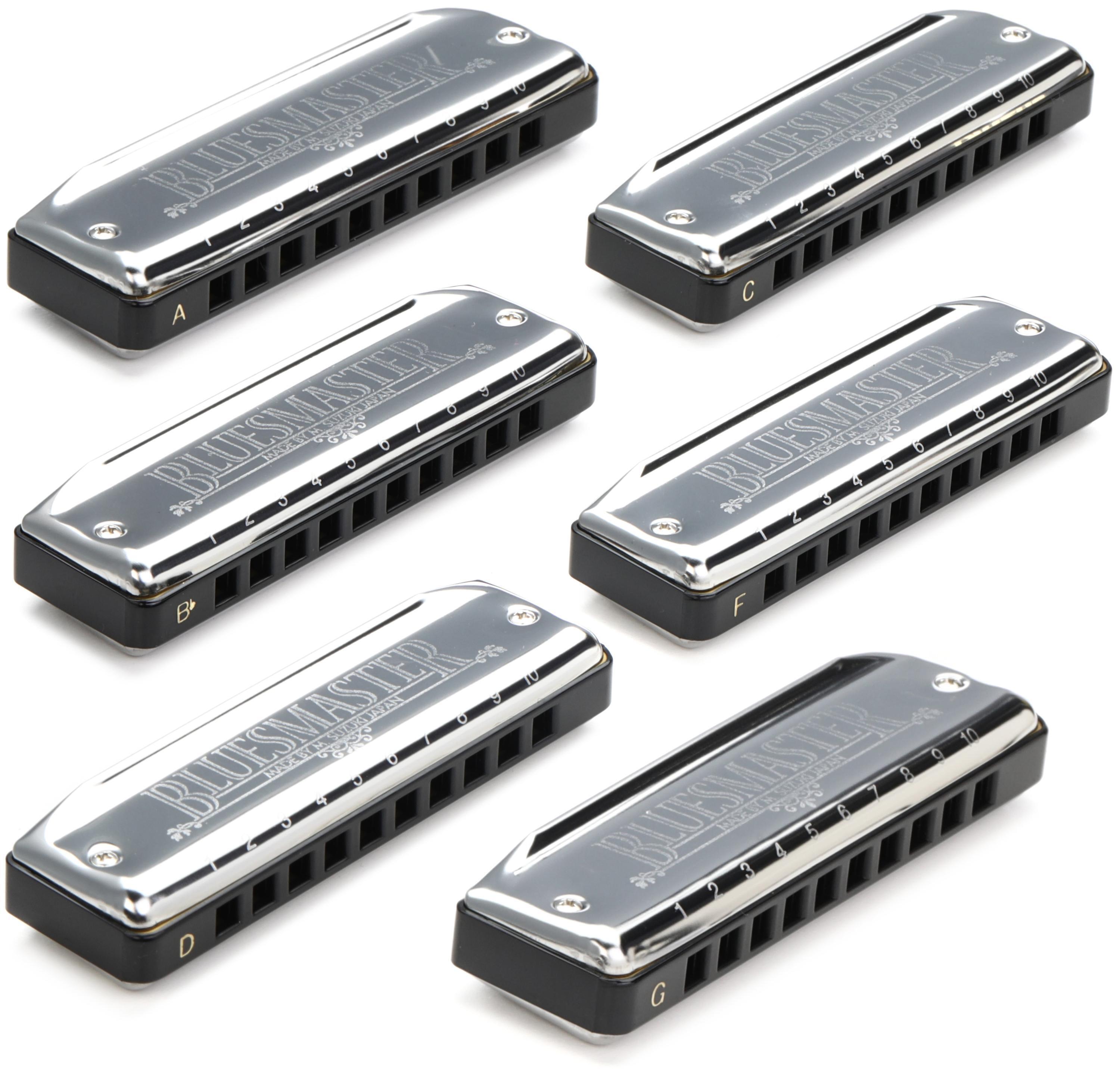 Suzuki SCX-64 Chromatix 16-hole Chromatic Harmonica - C3-D7