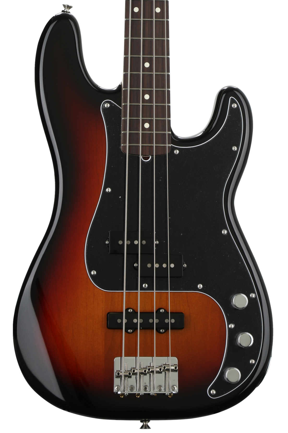 Fender American Performer Precision Bass Guitar - 3-color Sunburst