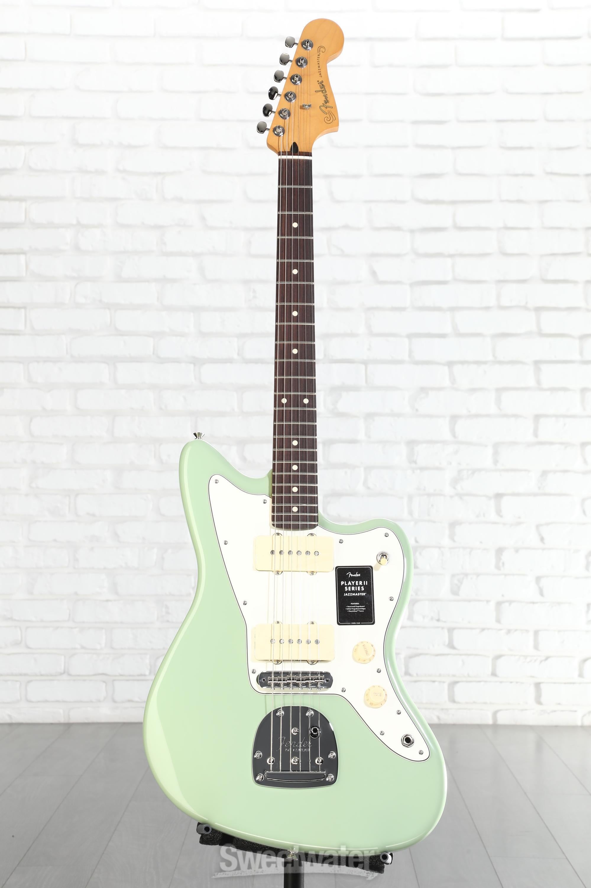 Fender Player II Jazzmaster Electric Guitar - Birch Green | Sweetwater