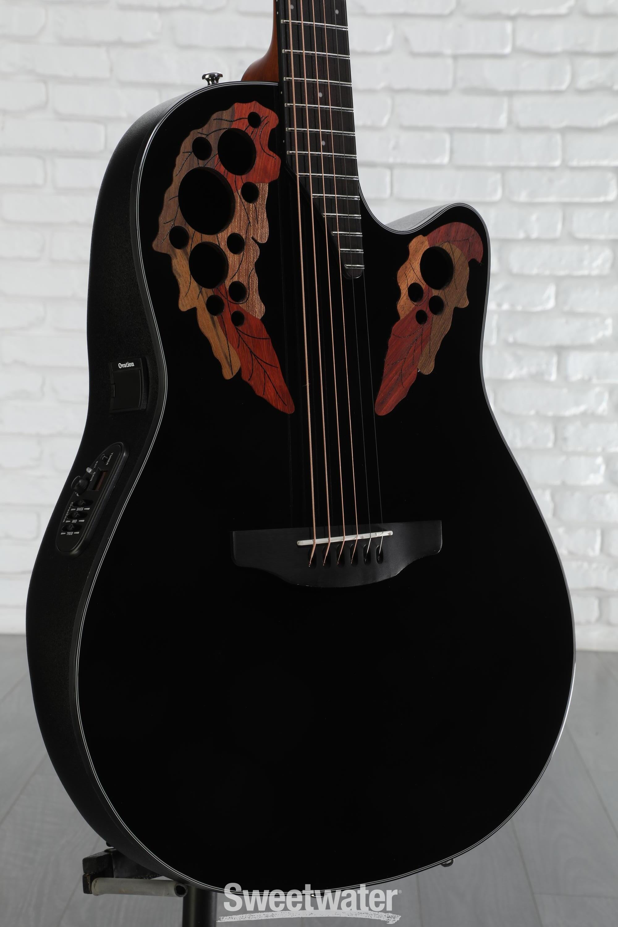 Ovation エレアコ（Celebrity Elite CE44-5） Amazon.com: Ovation Celebrity Elite CE44-5 A/E Guitar