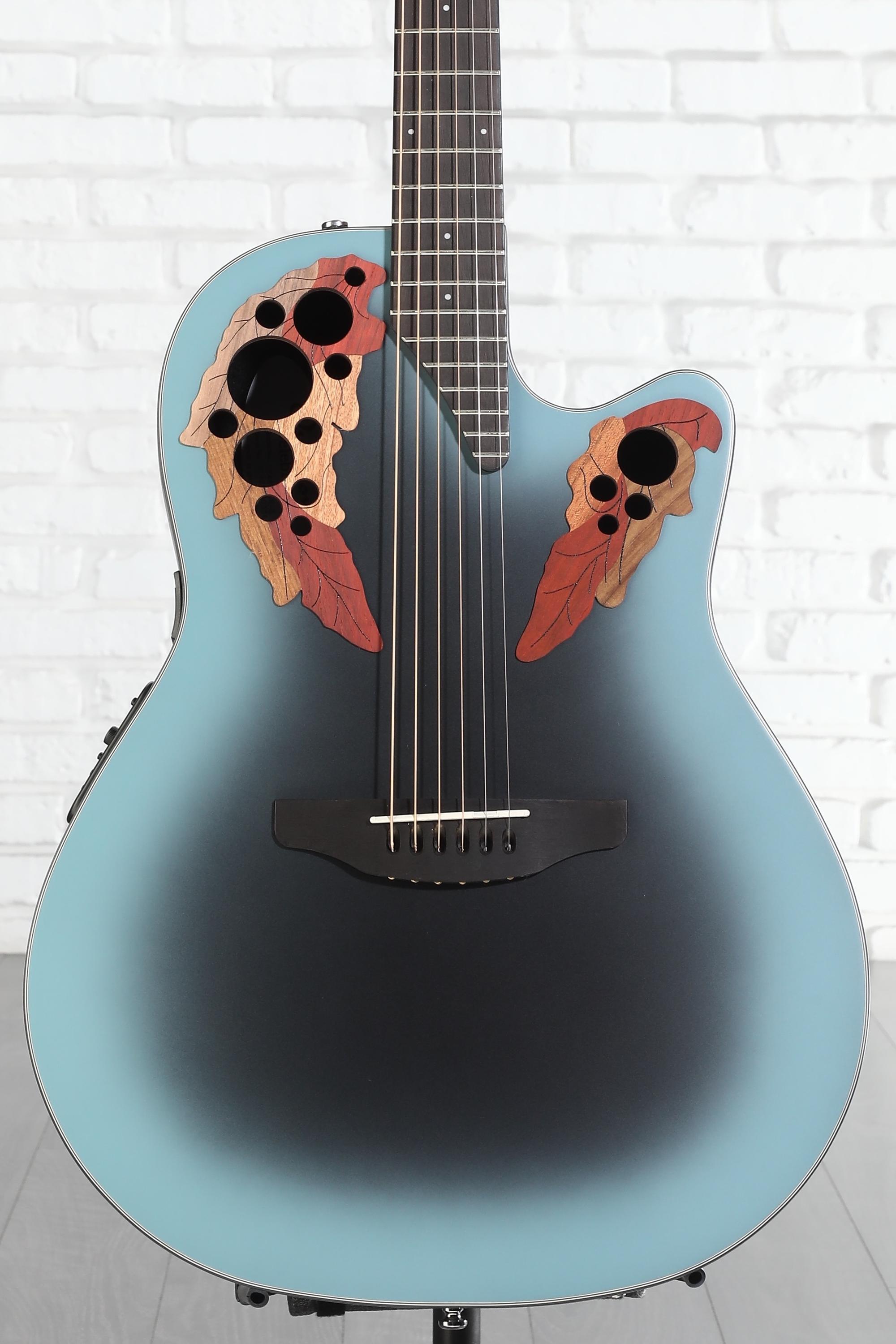 Ovation Celebrity Elite CE44-RBB Mid-Depth Acoustic-Electric