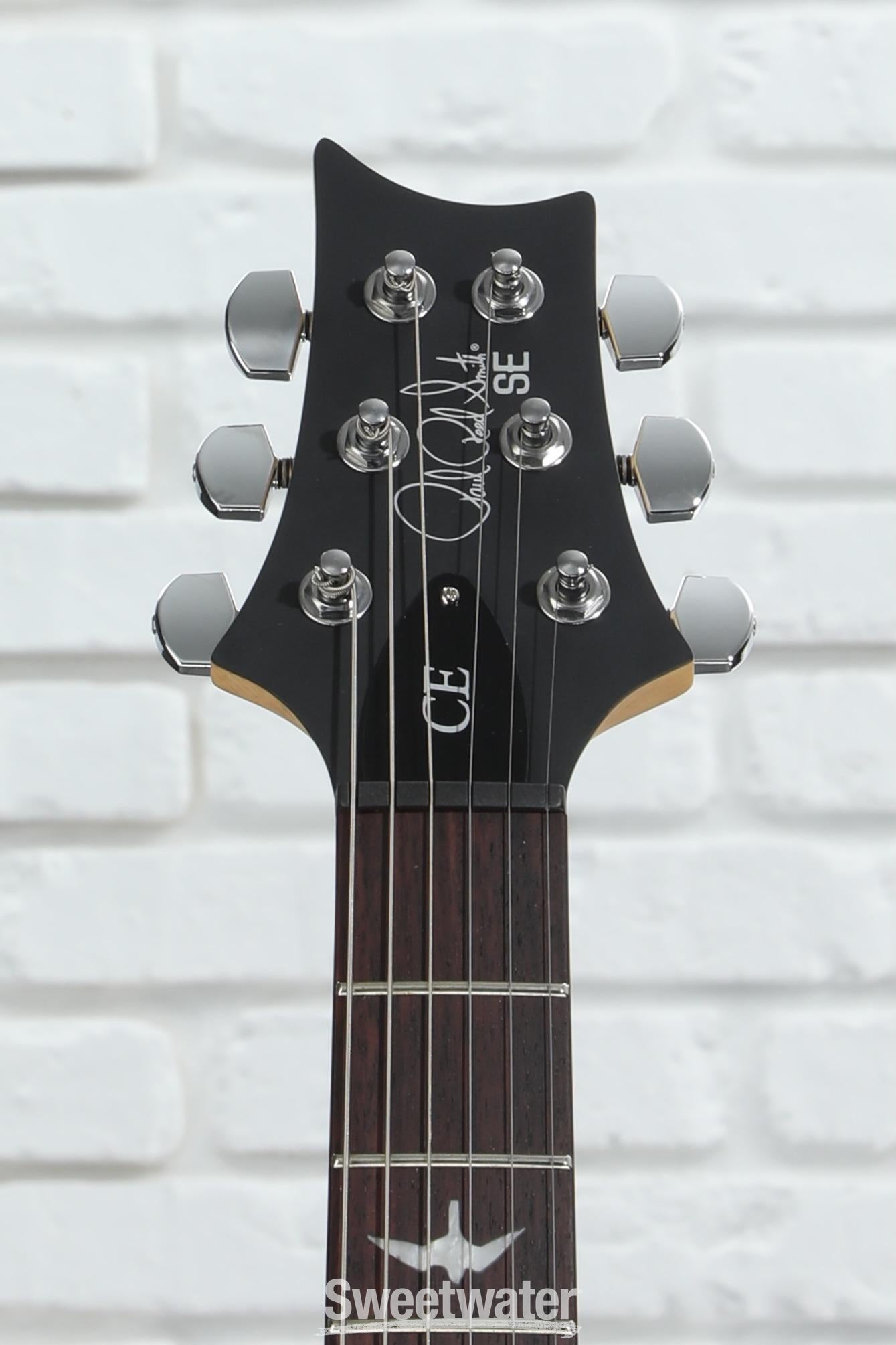 PRS SE CE 24 Standard Satin Electric Guitar - Charcoal Satin