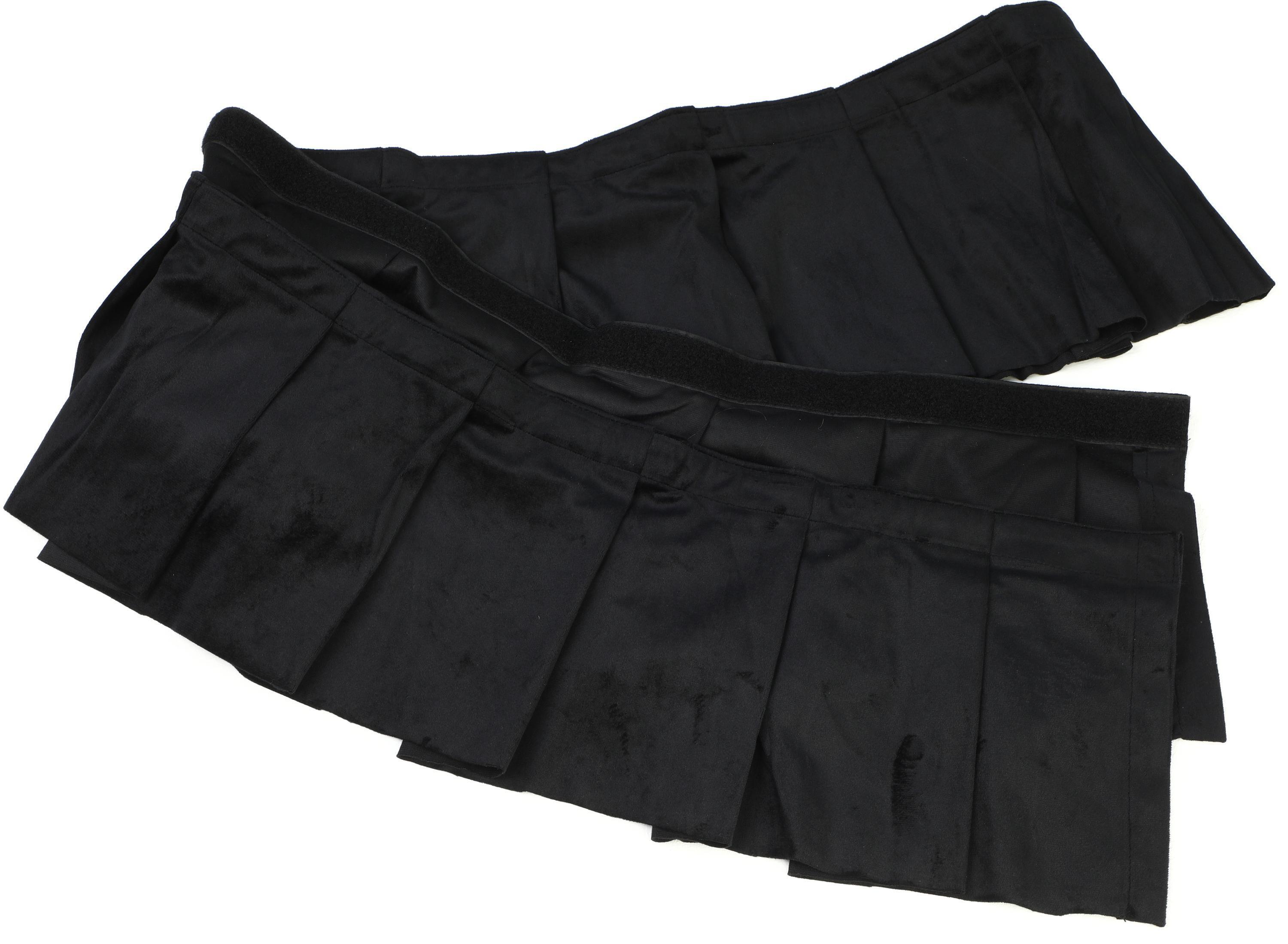 Photo of ProX Portable Stage Skirt - 8 feet x 8 inches, Black