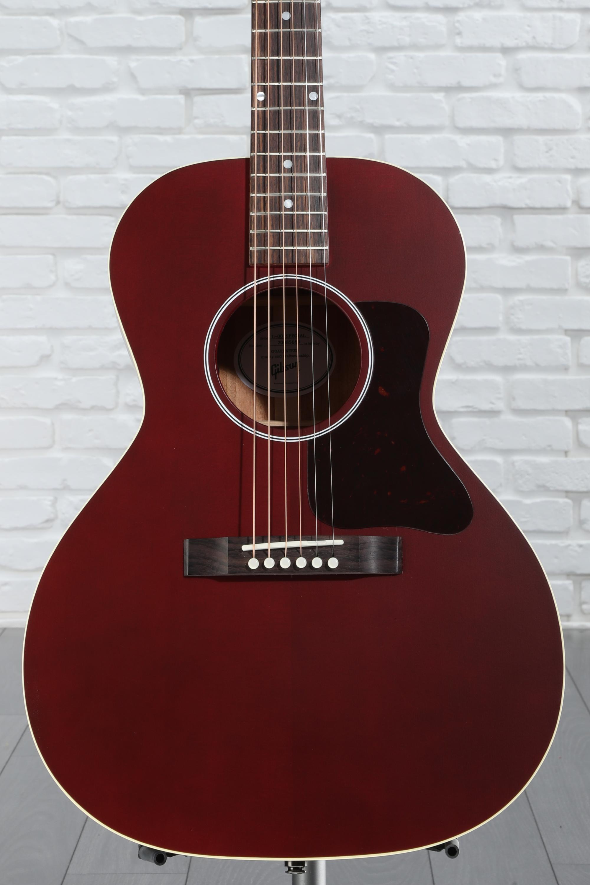 ギター Special ! Wasser held guitar/Gibson l-00 Gibson Acoustic L-00 Special Acoustic-electric Guitar - Wine