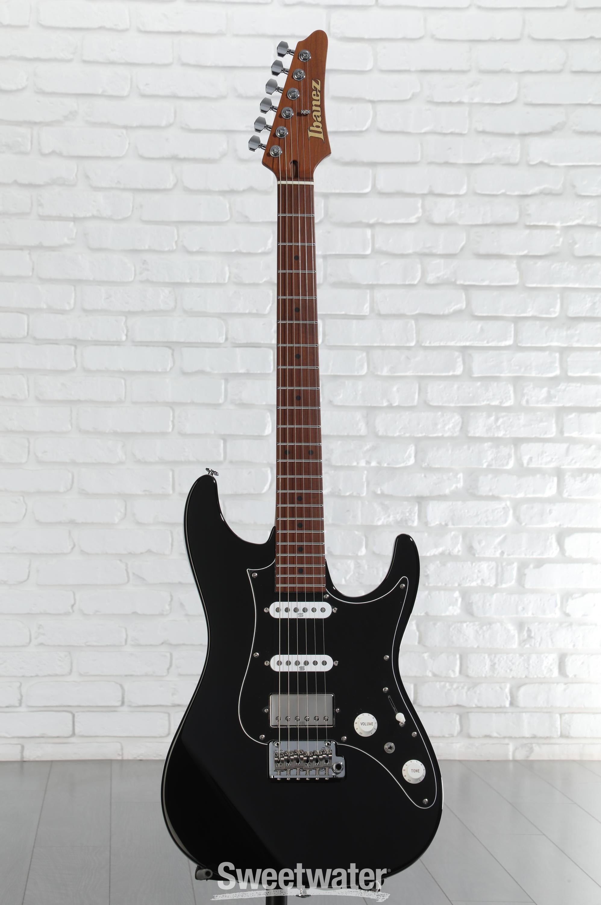 Ibanez ( アイバニーズ ) Prestige AZ2204B ブラック Amazon.com: Ibanez Prestige AZ2204B Electric Guitar - Black