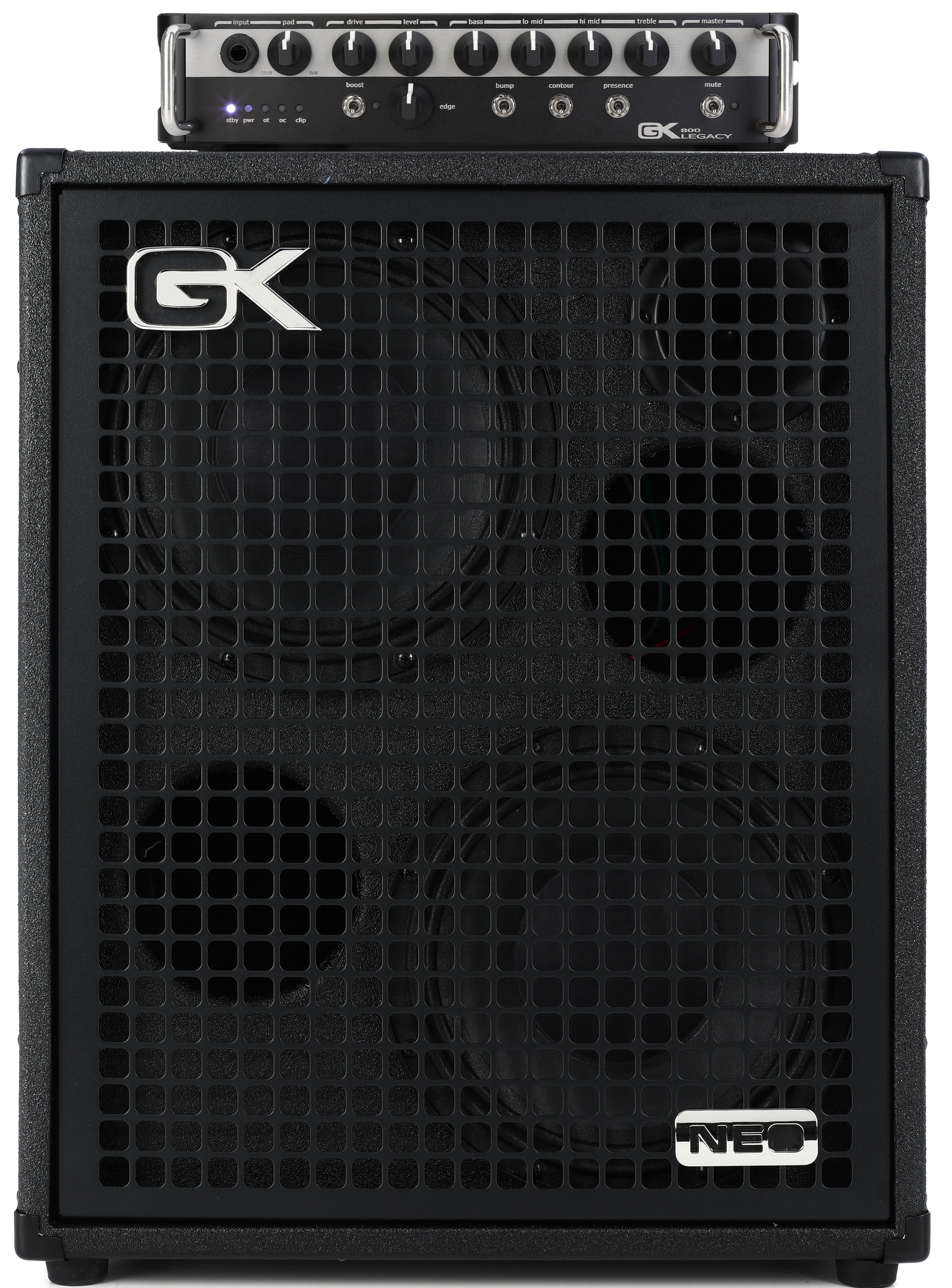 Gallien-Krueger Legacy 800 and NEO IV 2 x 10-inch Cab Bundle