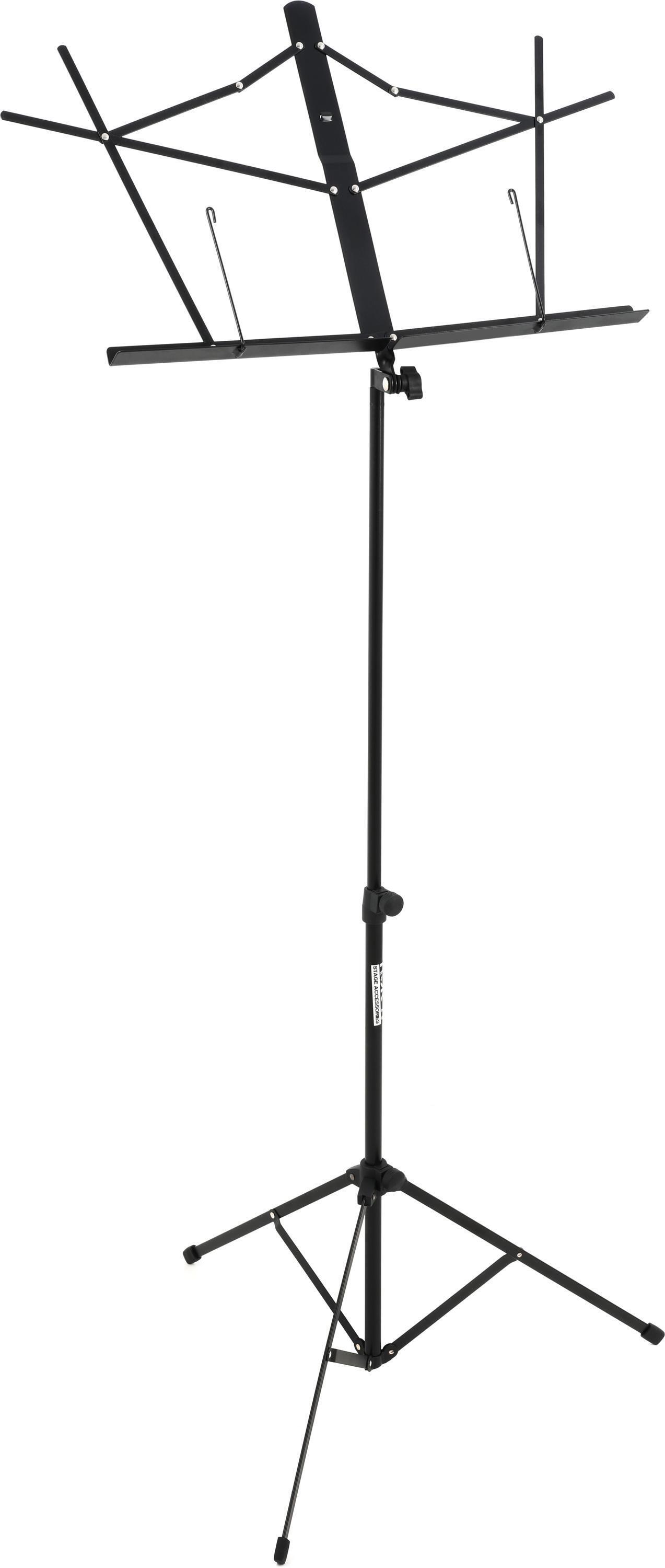 Product Image - Rok-It RI-MUSICSTD1 Folding Sheet Music Stand with Bag