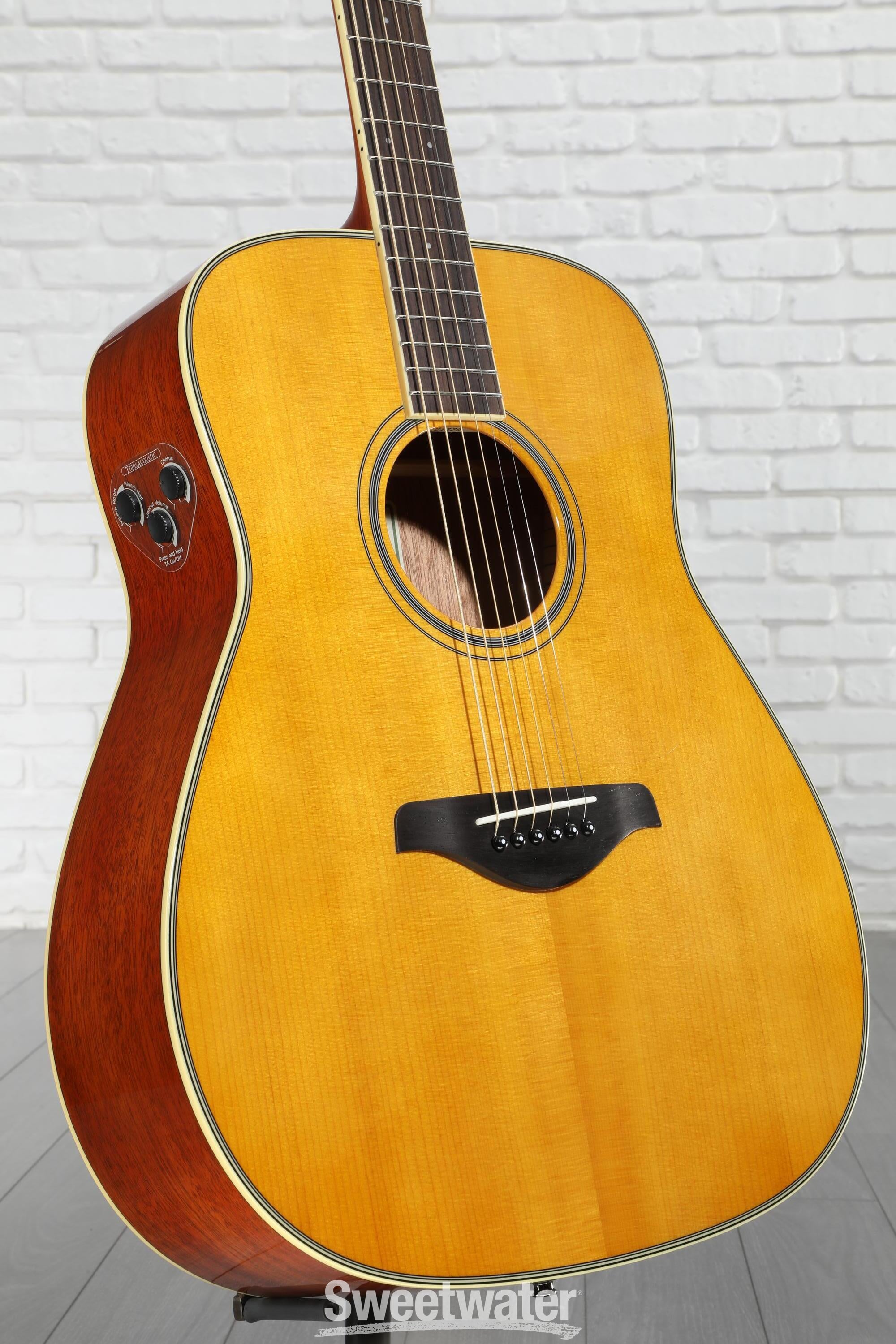 YAMAHA ストラト Yamaha FG-TA TransAcoustic Dreadnought Acoustic-electric