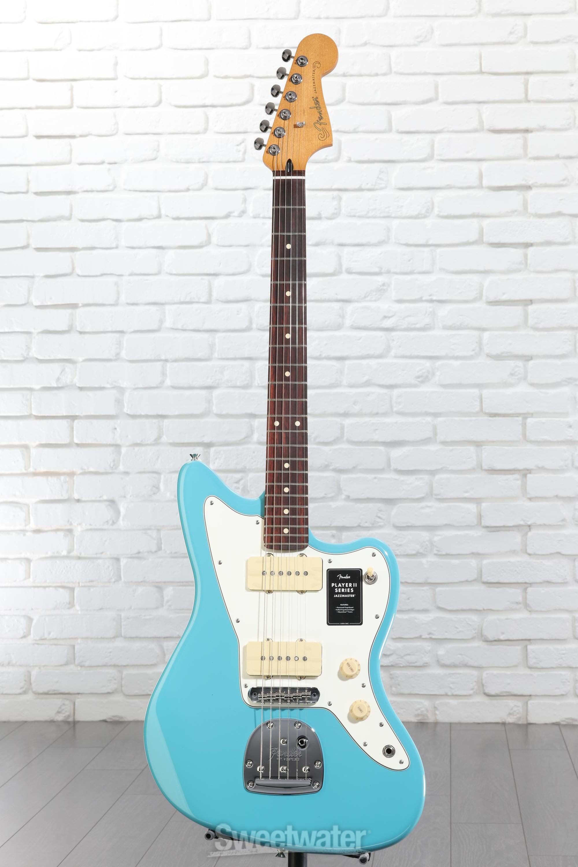 Fender Player II Jazzmaster Electric Guitar - Aquatone Blue