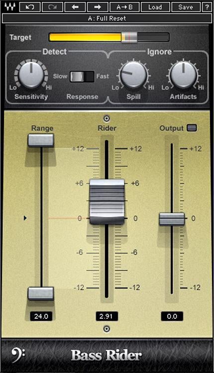 Photo of Waves Bass Rider Automatic Level Plug-in
