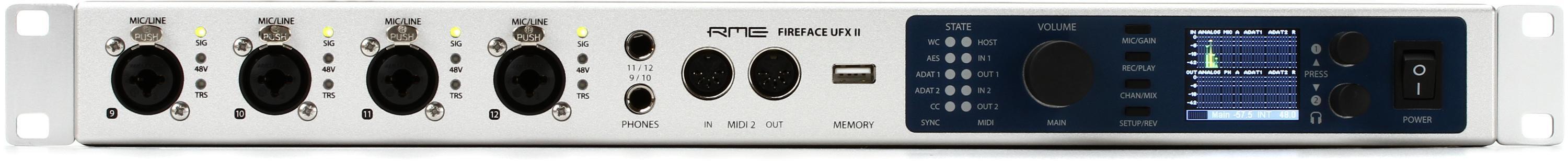 RME Fireface UFX II USB Audio Interface
