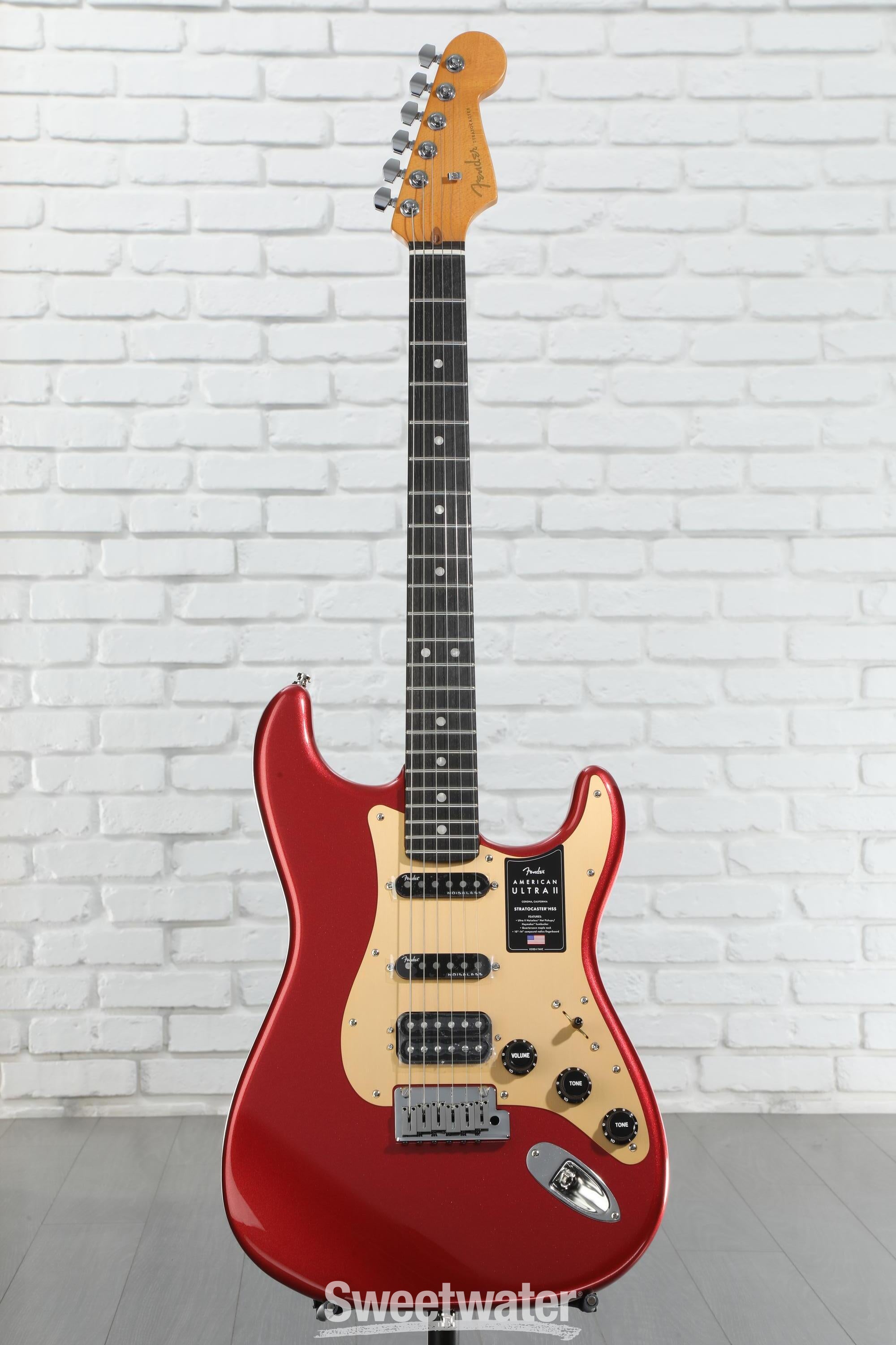 Fender American Ultra II Stratocaster HSS Electric Guitar