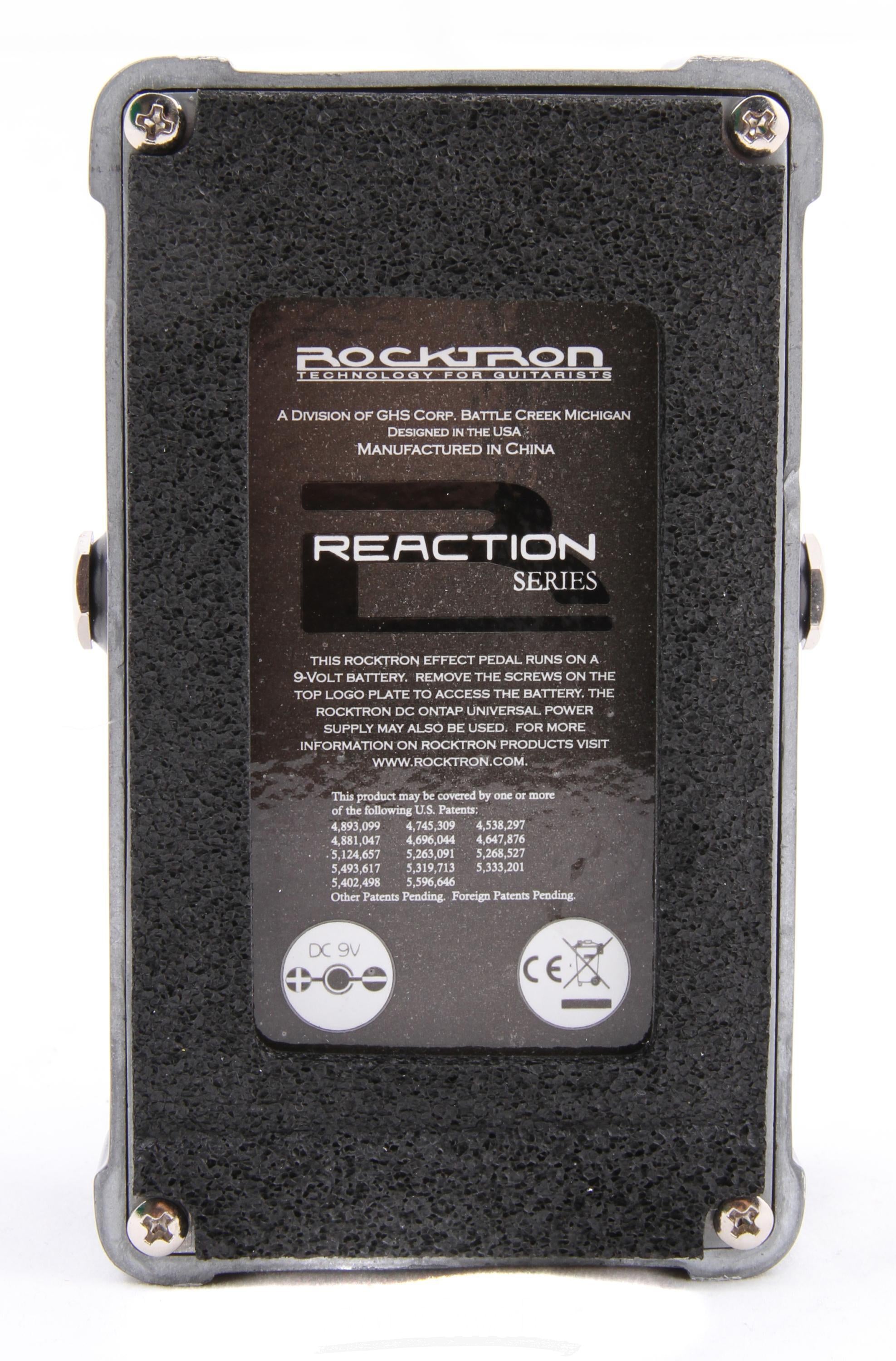 Rocktron Reaction HUSH Noise Reduction Pedal | Sweetwater