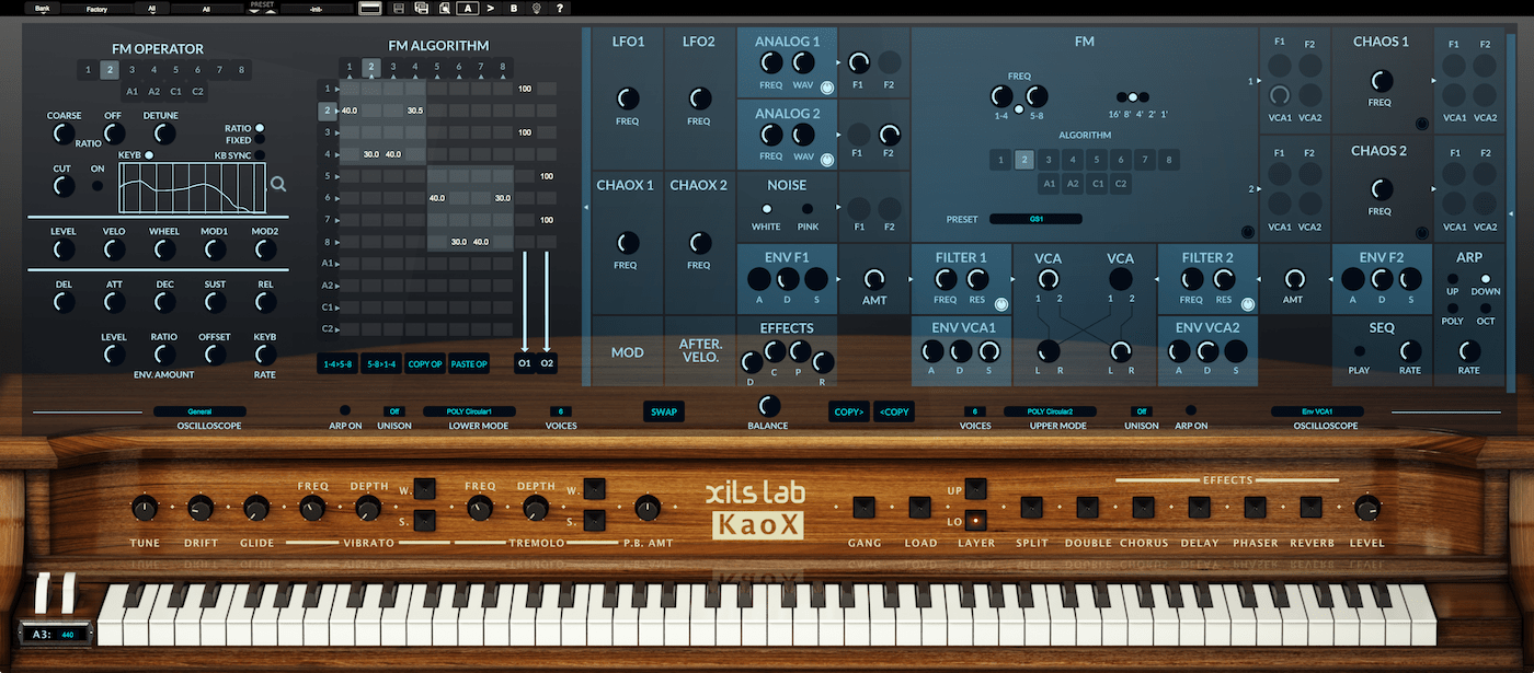 Photo of XILS-lab KaoX Software Synthesizer Plug-in