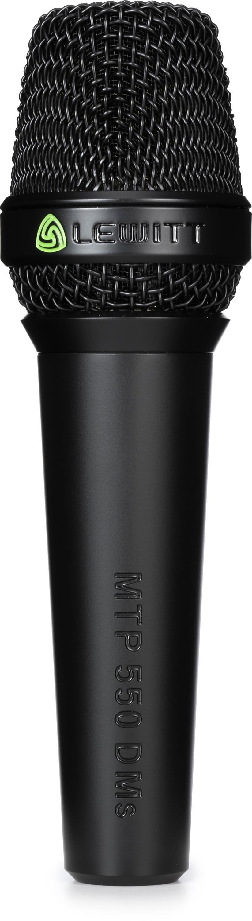 Lewitt MTP 550 DMs Dynamic Vocal Microphone with Switch | Sweetwater