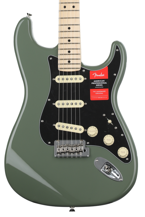 Olive on sale green stratocaster