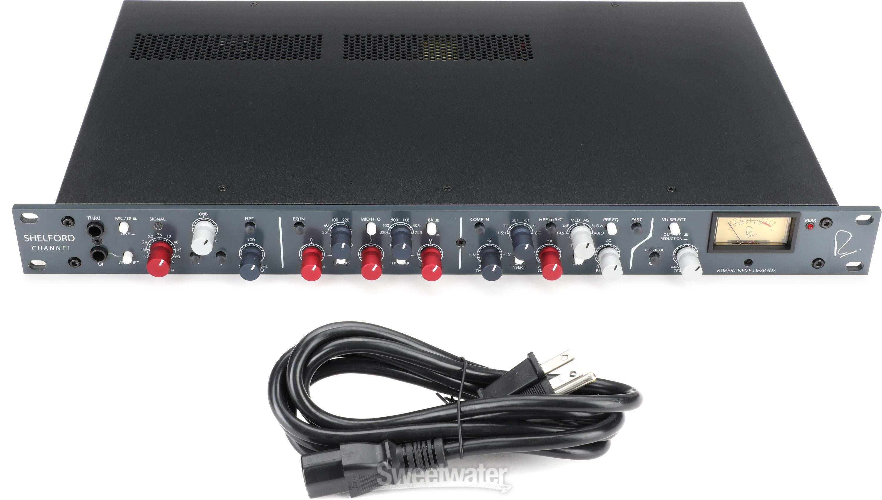 Rupert Neve Designs Shelford Channel Microphone Preamp, Inductor EQ & Diode  Bridge Compressor