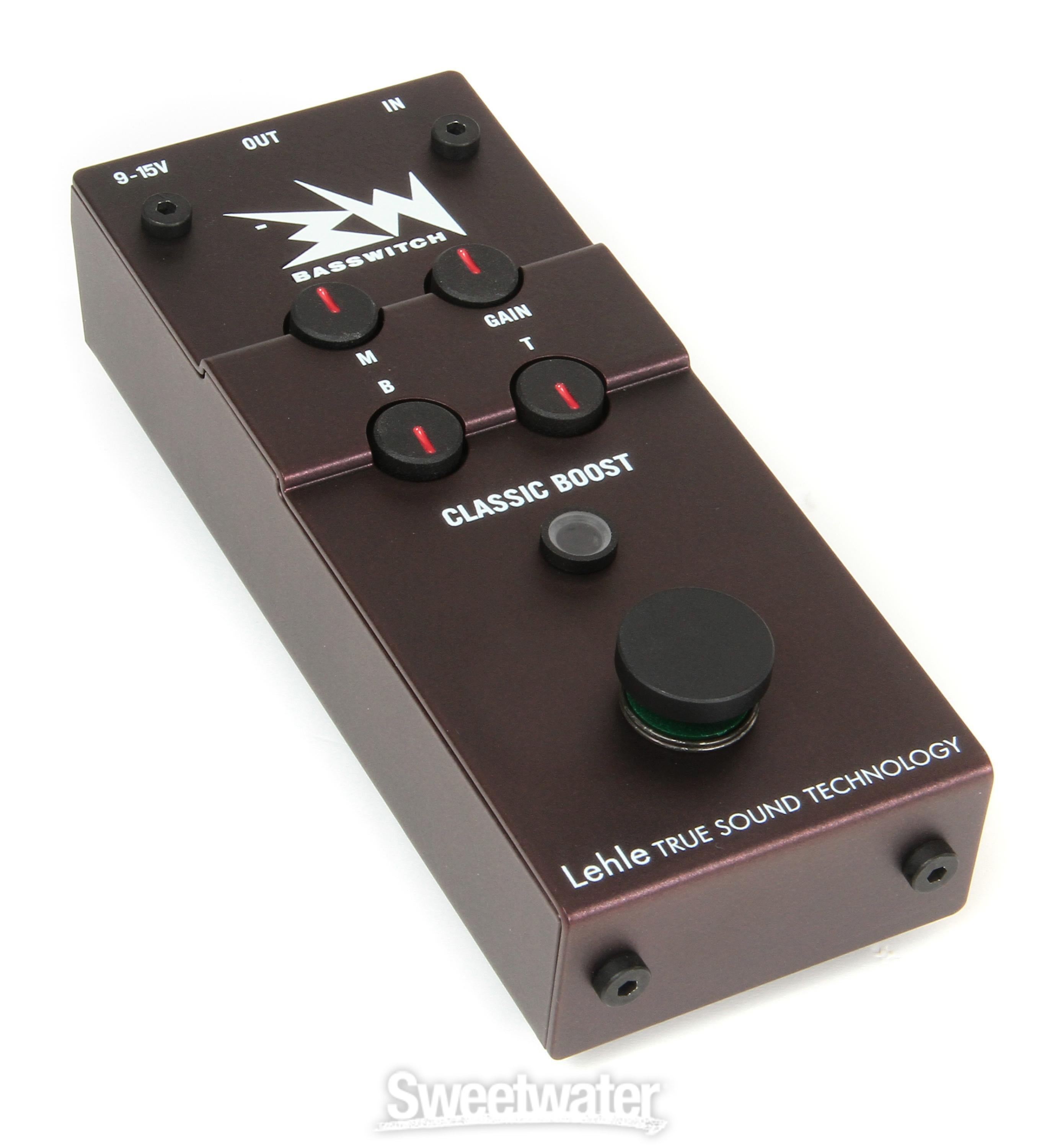 RMI Basswitch Classic Boost Pedal | Sweetwater