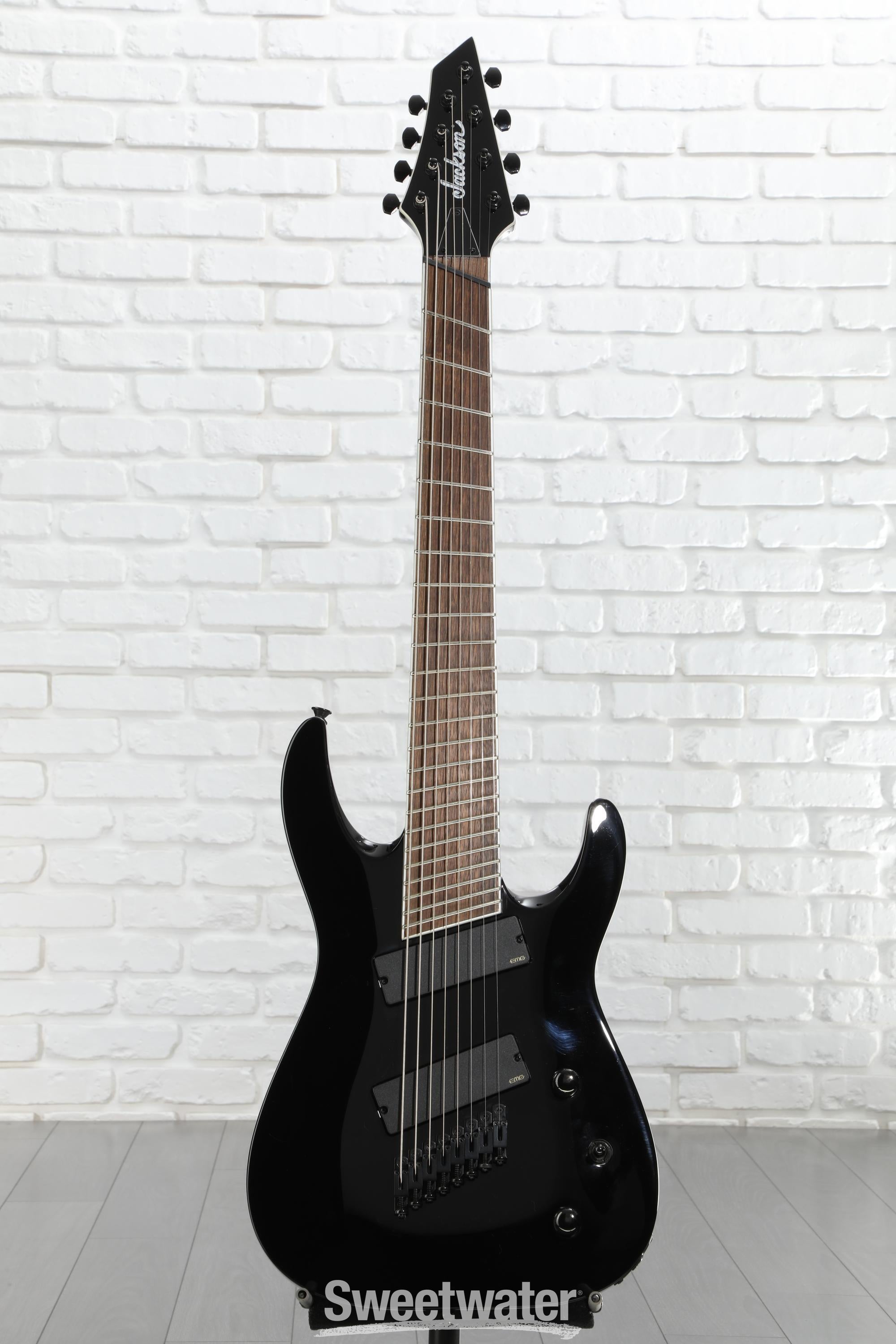 Jackson X Series Soloist Arch Top SLAT8 Multi-Scale - Gloss Black