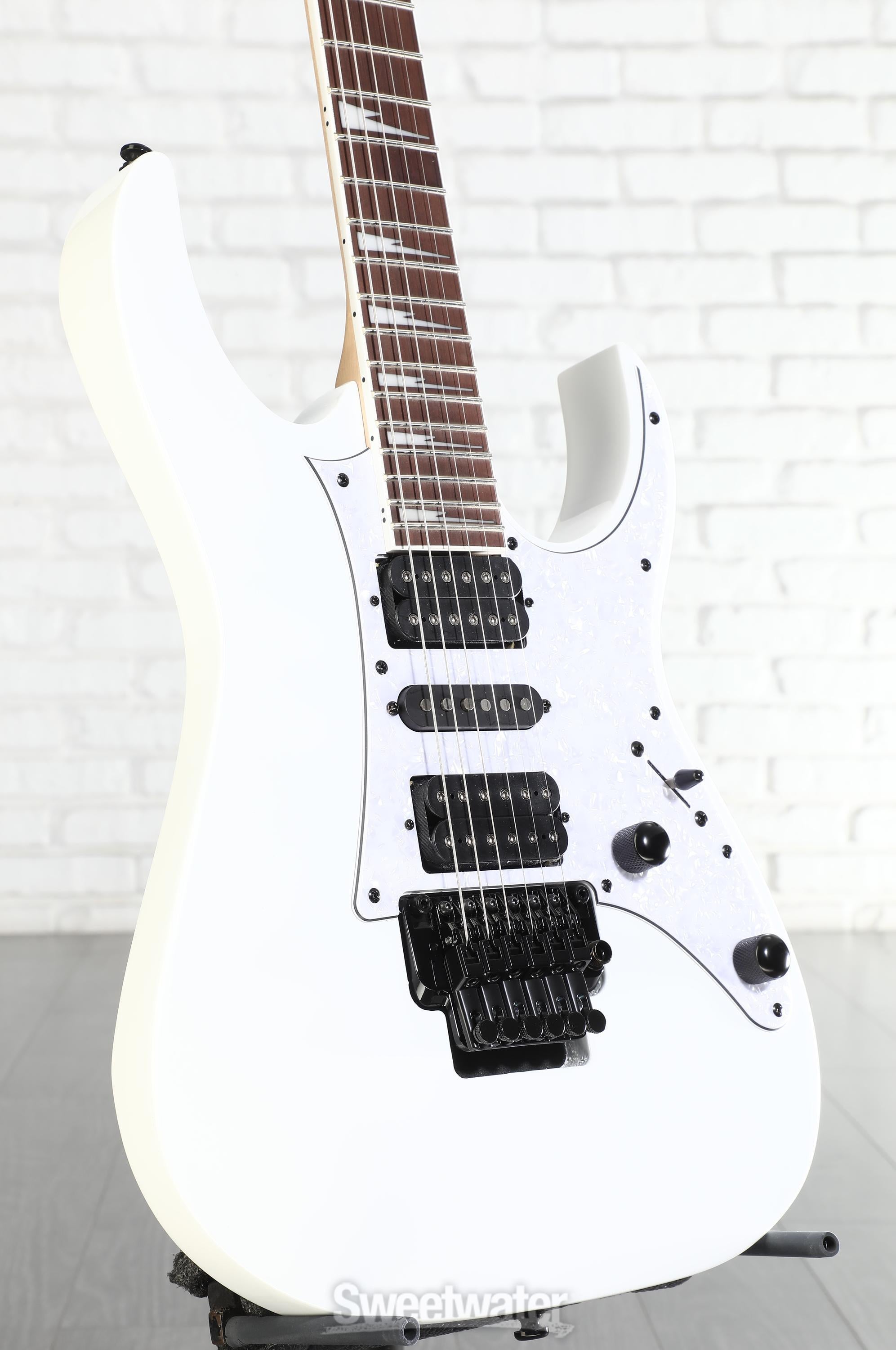 Ibanez RG Standard RG450DXB Electric Guitar - White | Sweetwater