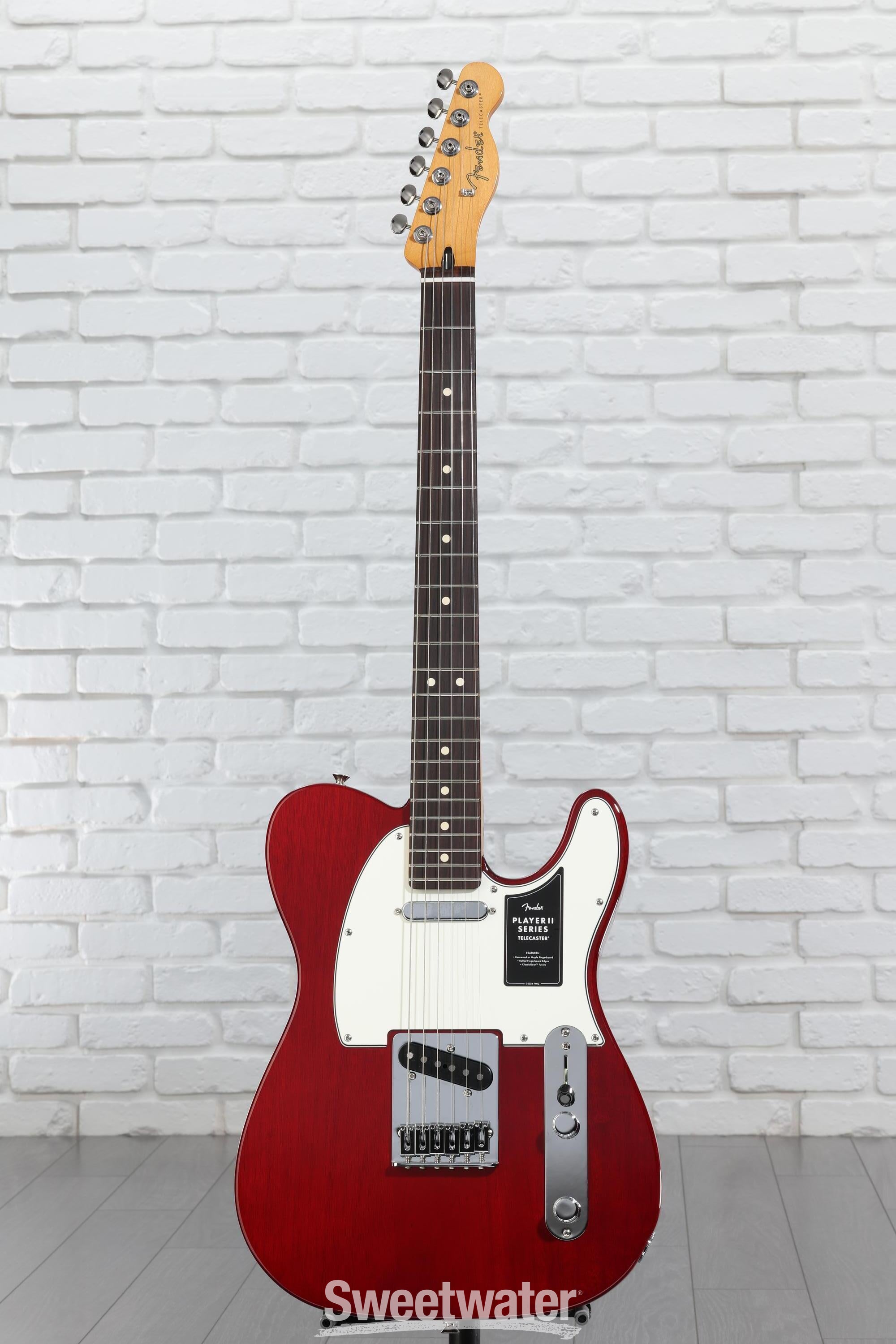 Fender Player II Telecaster Electric Guitar - Transparent
