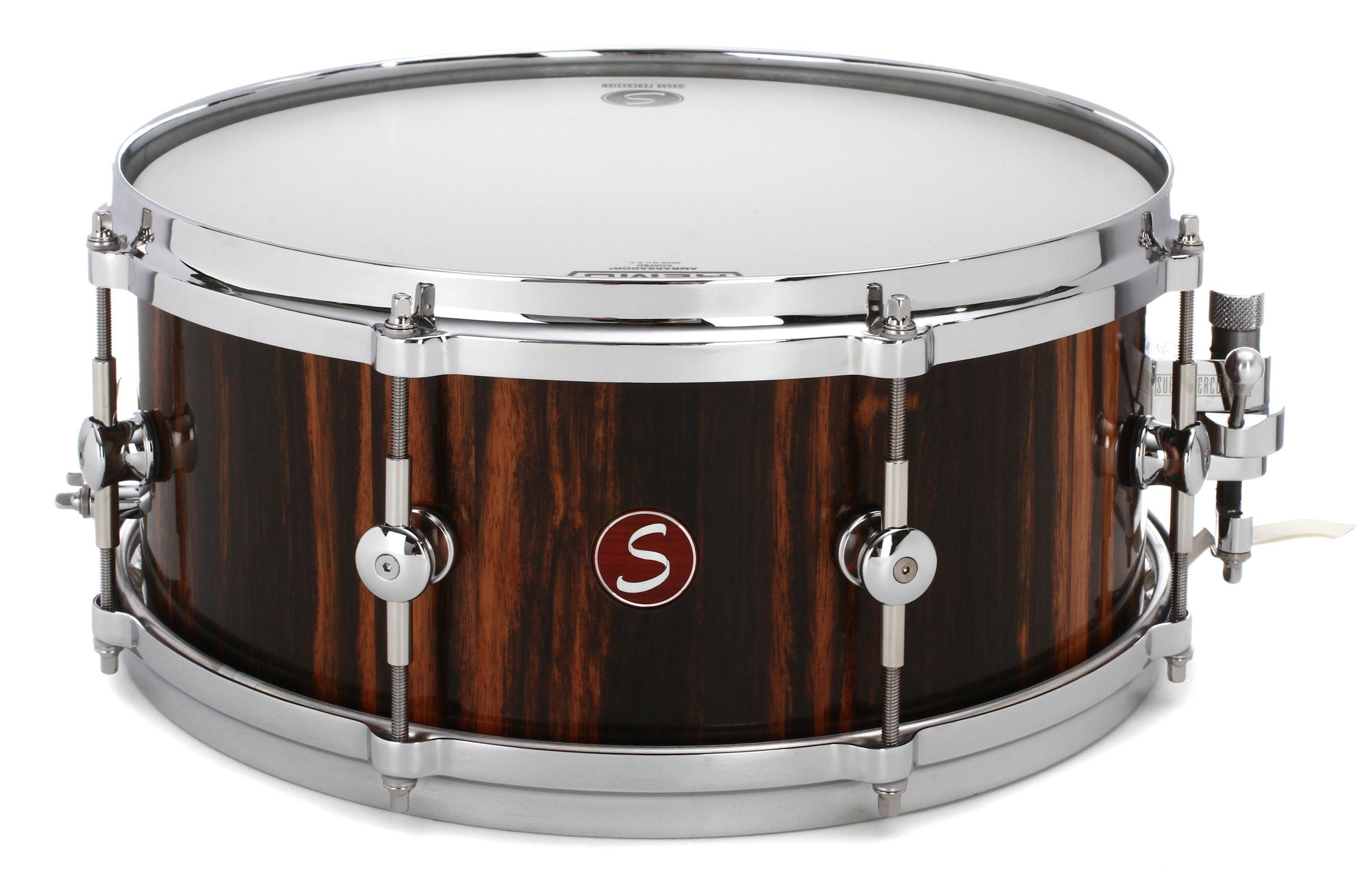 Sugar Percussion Solid Stave Snare Drum - 6