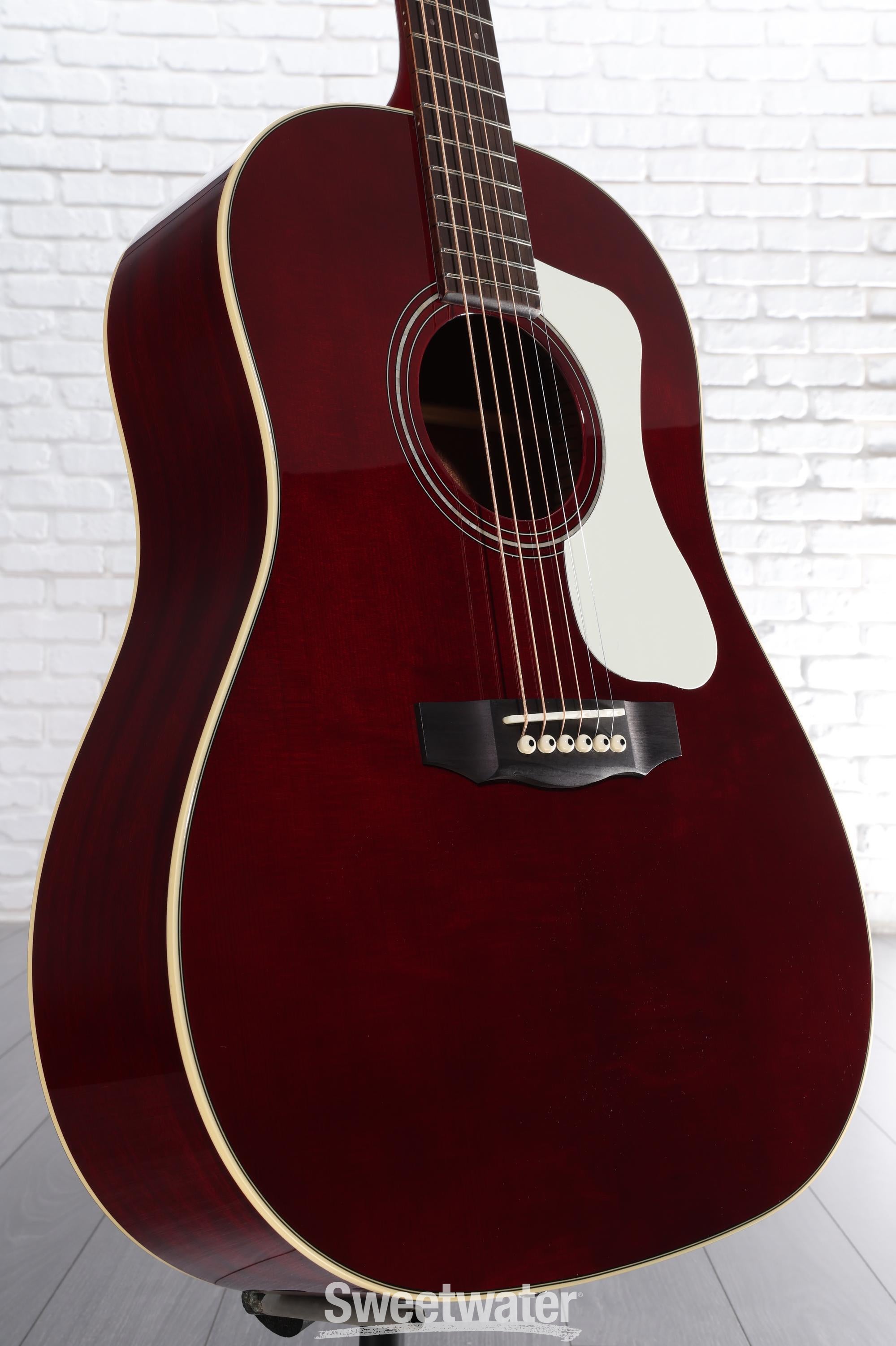 Photo of Guild DS-240 Memoir Acoustic Guitar - Wine Red
