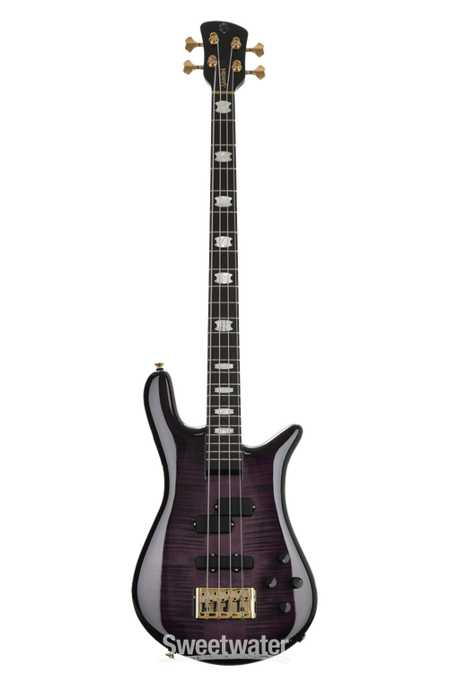 Spector Euro 4 LT Bass Guitar - Violet Fade Gloss | Sweetwater
