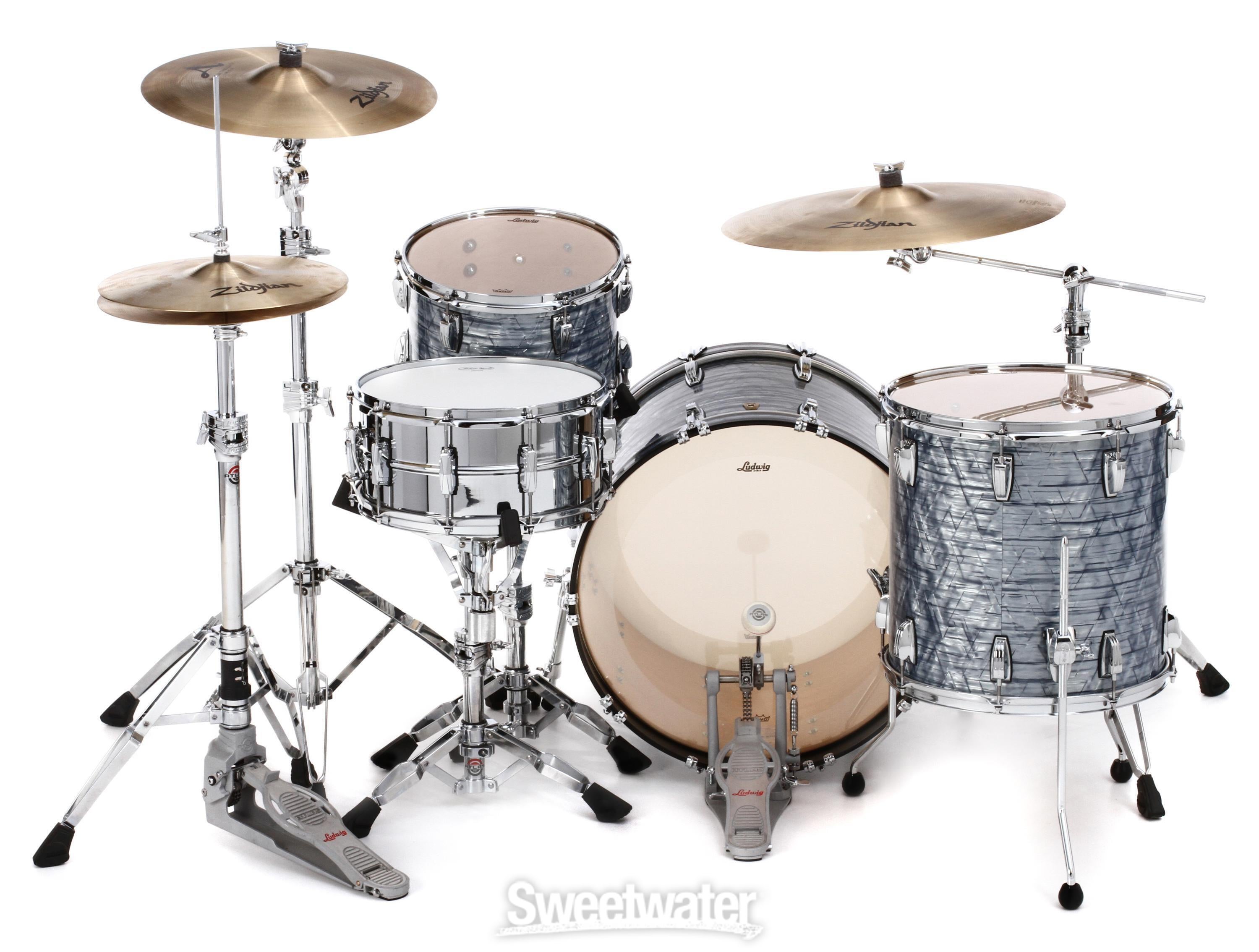 Ludwig Classic Maple Fab 3-piece شیلLudwig Classic Maple Fab 3-piece شیل  