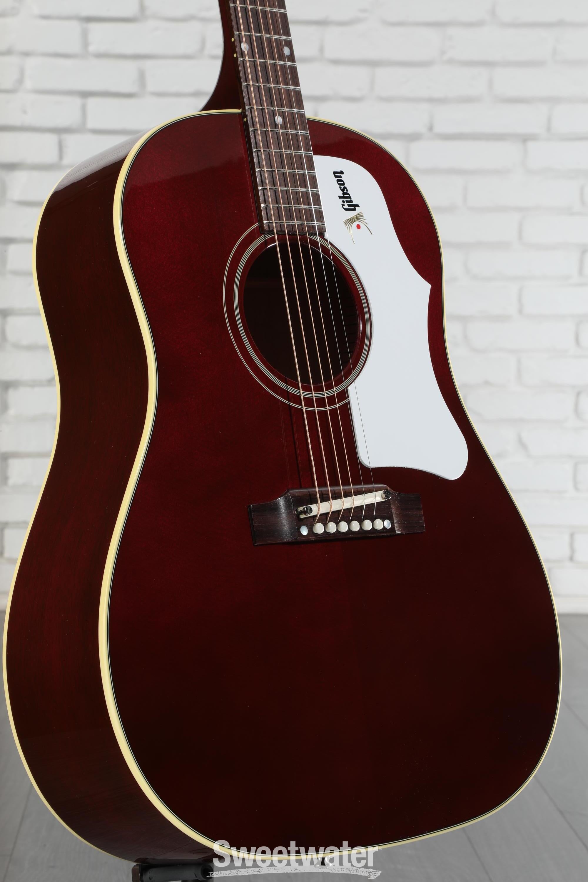 Gibson Acoustic 60s J-45 Original Acoustic Guitar - Wine Red