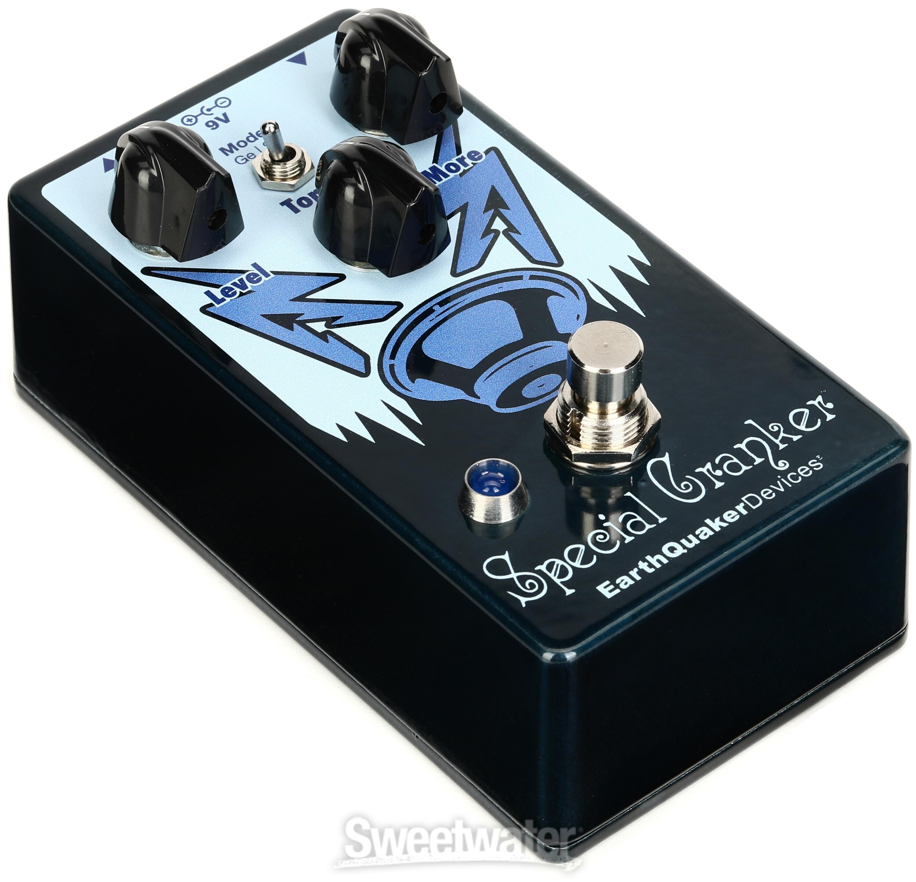 EarthQuaker Devices Special Cranker Overdrive Pedal - Blue Steel