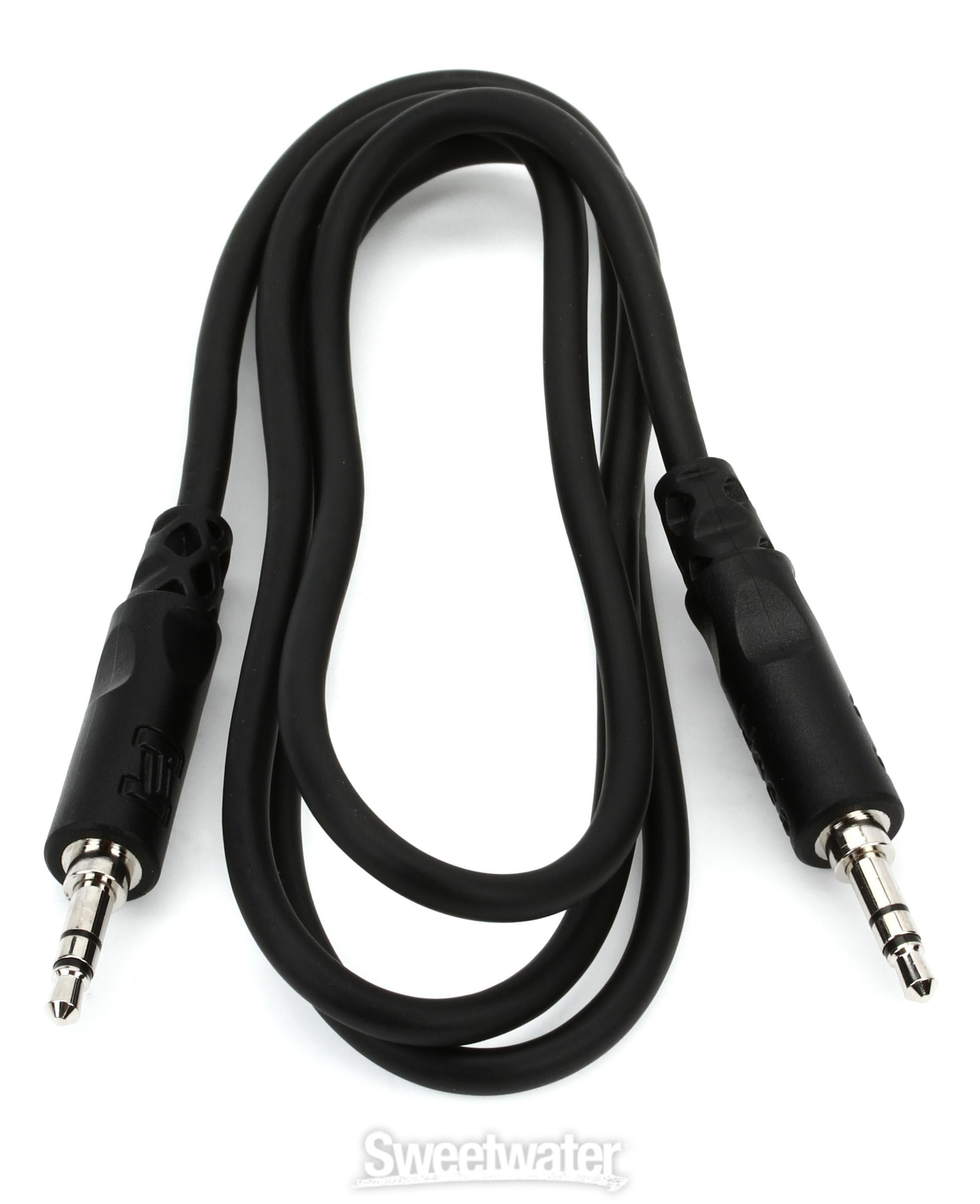 Hosa CMM-103 Stereo Interconnect Cable - 3.5mm TRS Male to 3.5mm