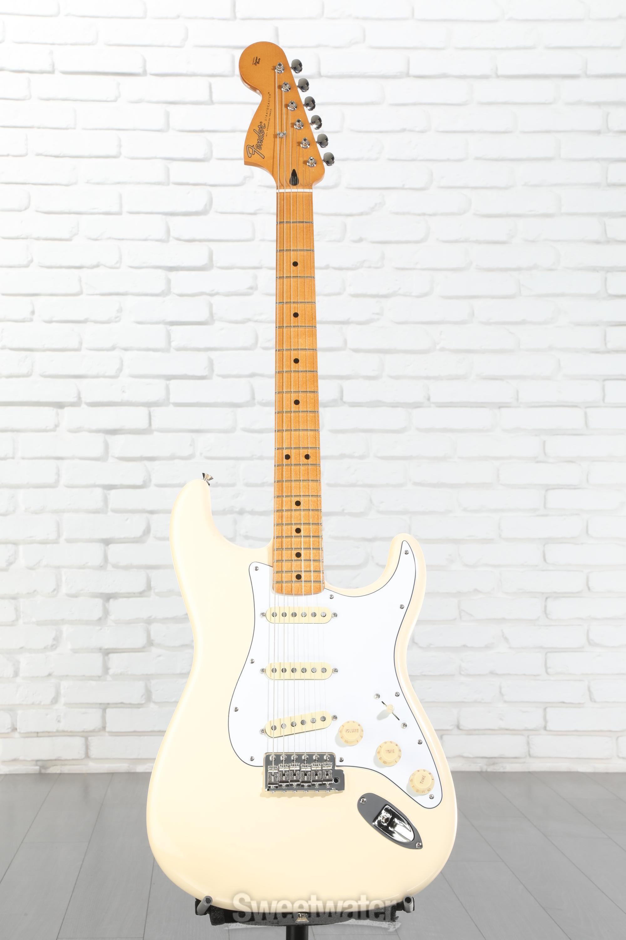 Fender Jimi Hendrix Stratocaster - Olympic White with Maple