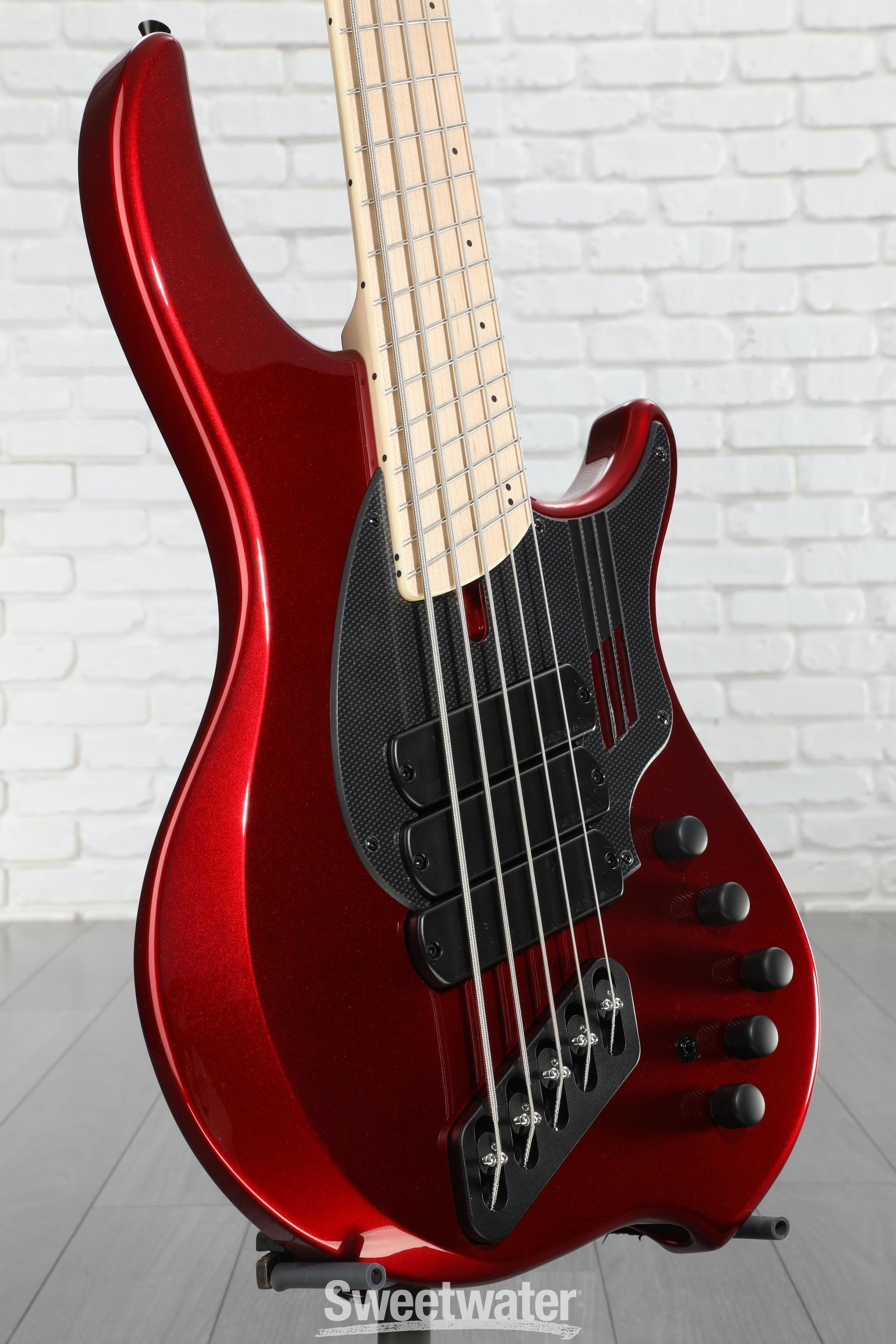 Dingwall Guitars NG3 Adam "Nolly" Getgood Signature 5-string Electric Bass Guitar - Candy Apple Red